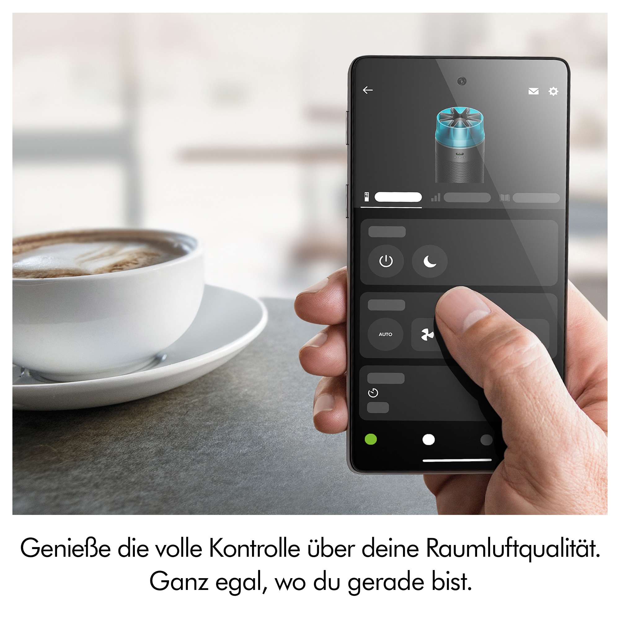 DYSON Luftreiniger »HushJet Purifier Compact HJ10« für 100 qm Räume Kompakt und leistungsstark. Und dennoch leise.