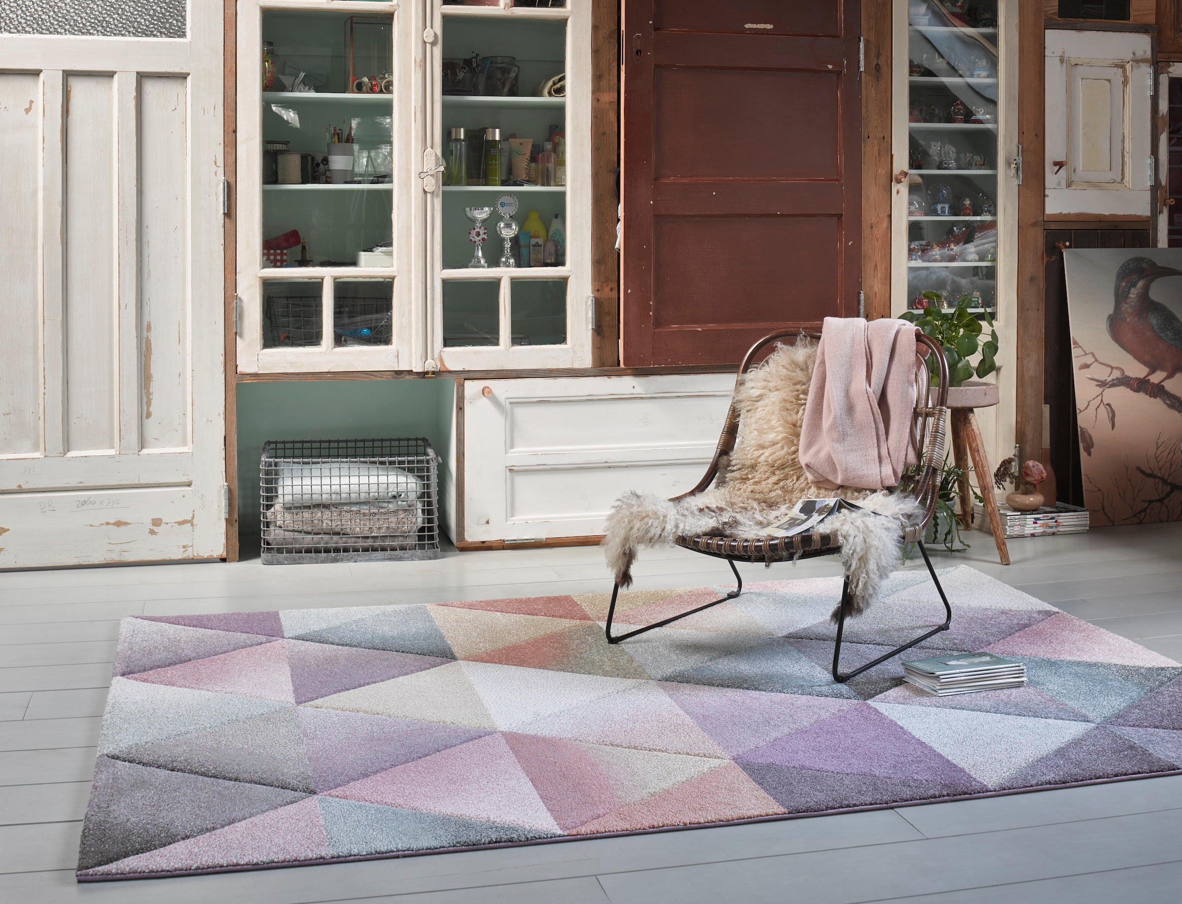 Wecon home Teppich »Lighthouse« rechteckig 13 mm Höhe Wohnzimmer