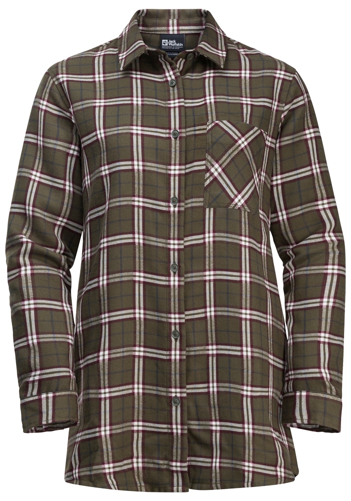 Jack Wolfskin Flanellbluse »MORGENLUFT SHIRT W«