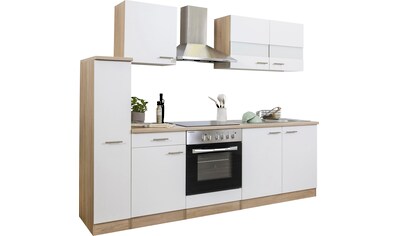 RESPEKTA Küchenzeile, mit E-Geräten, Breite 240 cm kaufen RESPEKTA Küchenzeile, mit E-Geräten, Breite 240 cm kaufen