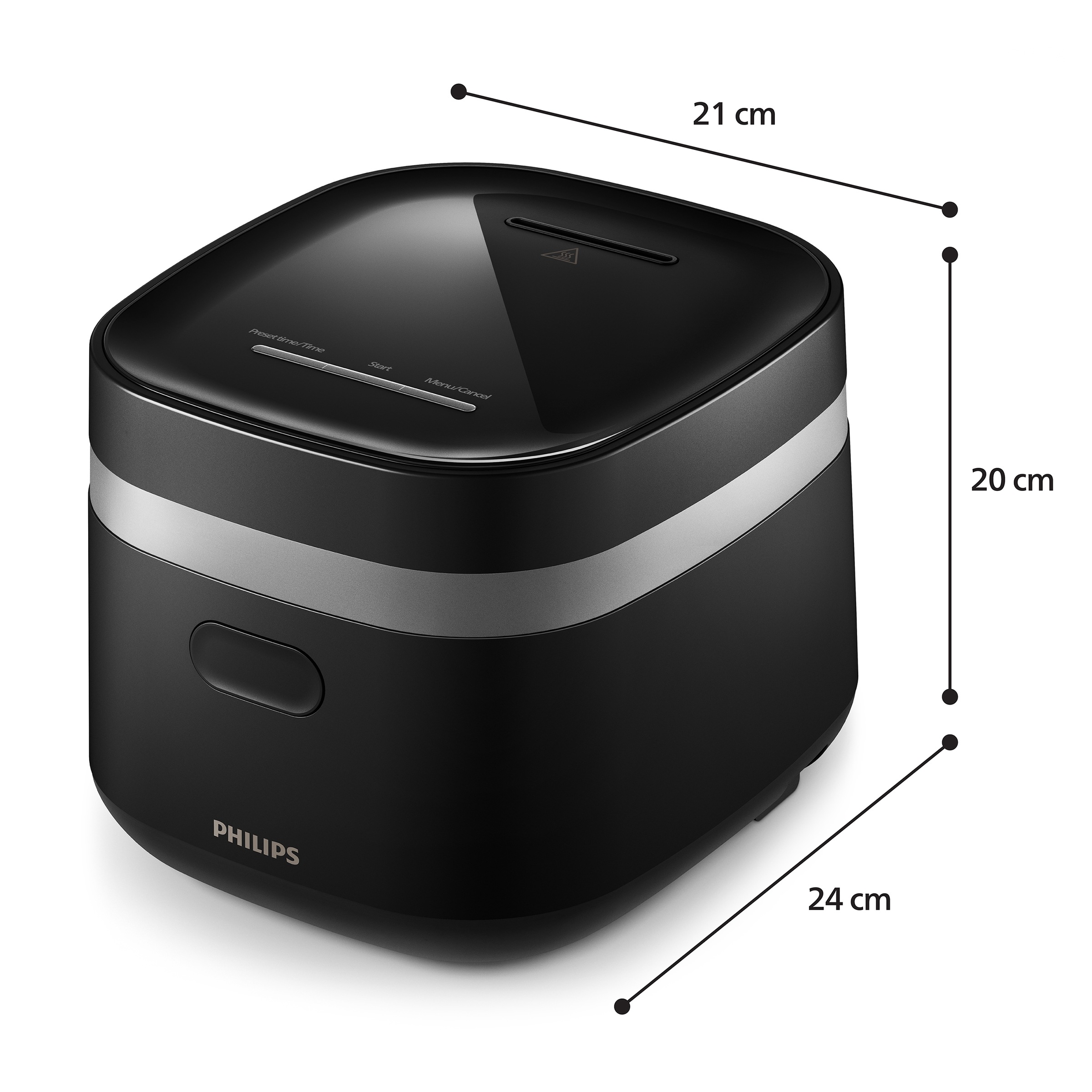 Philips Reiskocher »Mini 3000 Series, für 1-3 Personen, mit 8 voreingestell günstig online kaufen