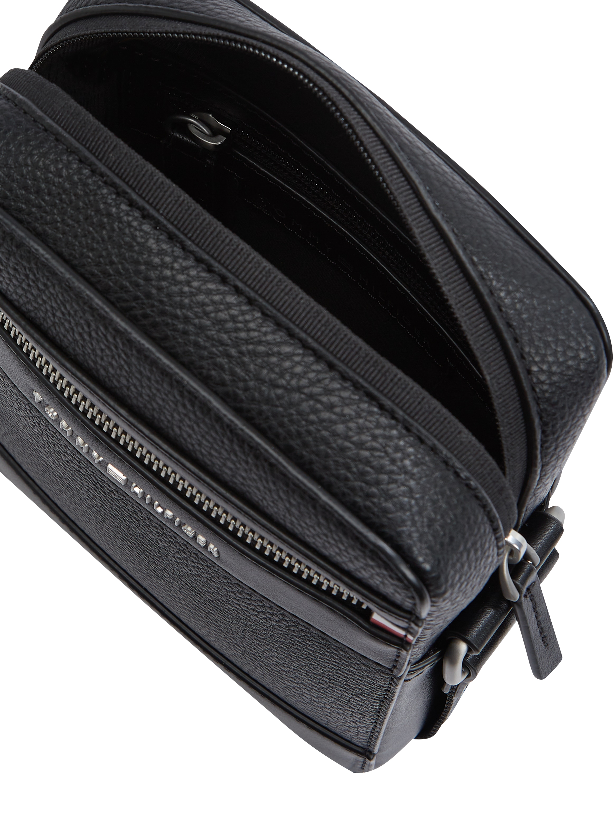 Tommy Hilfiger Umhängetasche »TH CENTRAL MINI REPORTER«, Herren Schultertasche mit RV-Vordertaschenfach