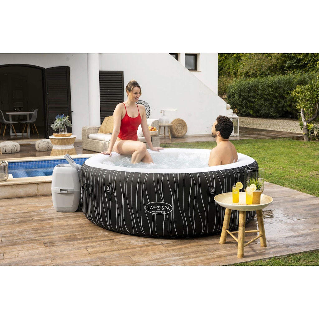 Bestway Whirlpool »LAY-Z-SPA® LED-Hollywood AirJet™«