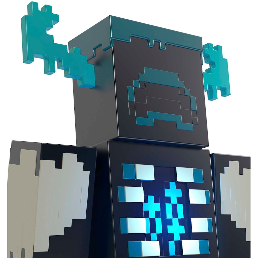 Mattel® Actionfigur »Minecraft, The Warden«, mit Licht & Geräuschen