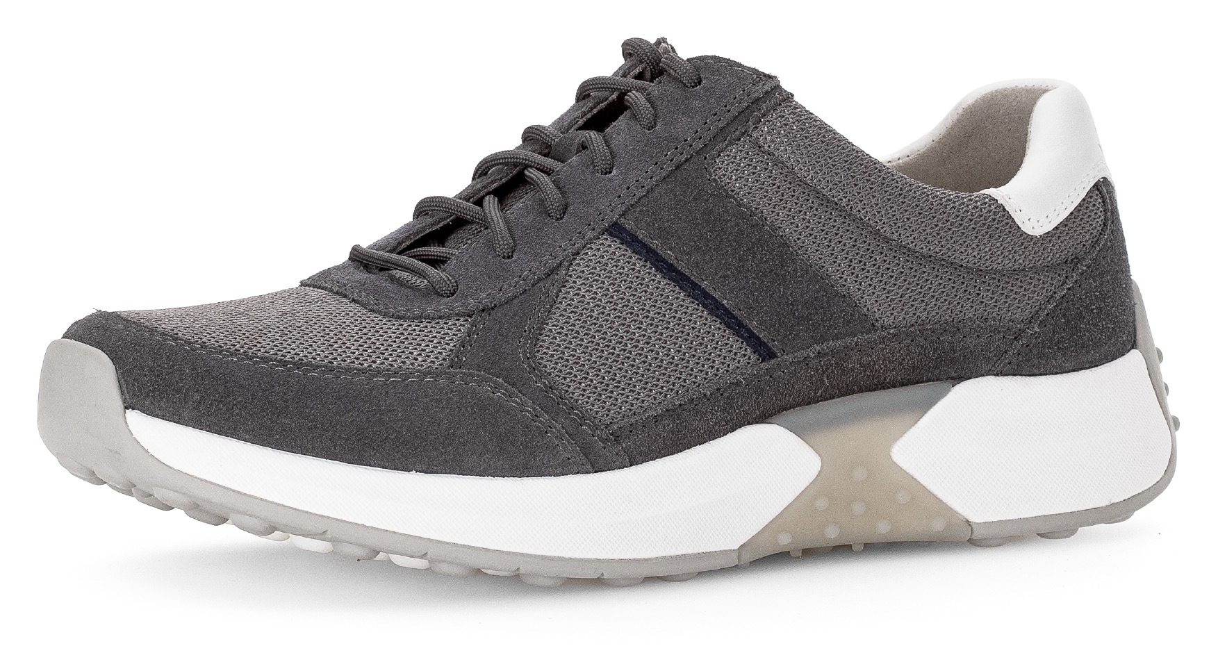 Sneaker, in Komfortweite G (=weit), Gr. 7,5 (41), grau