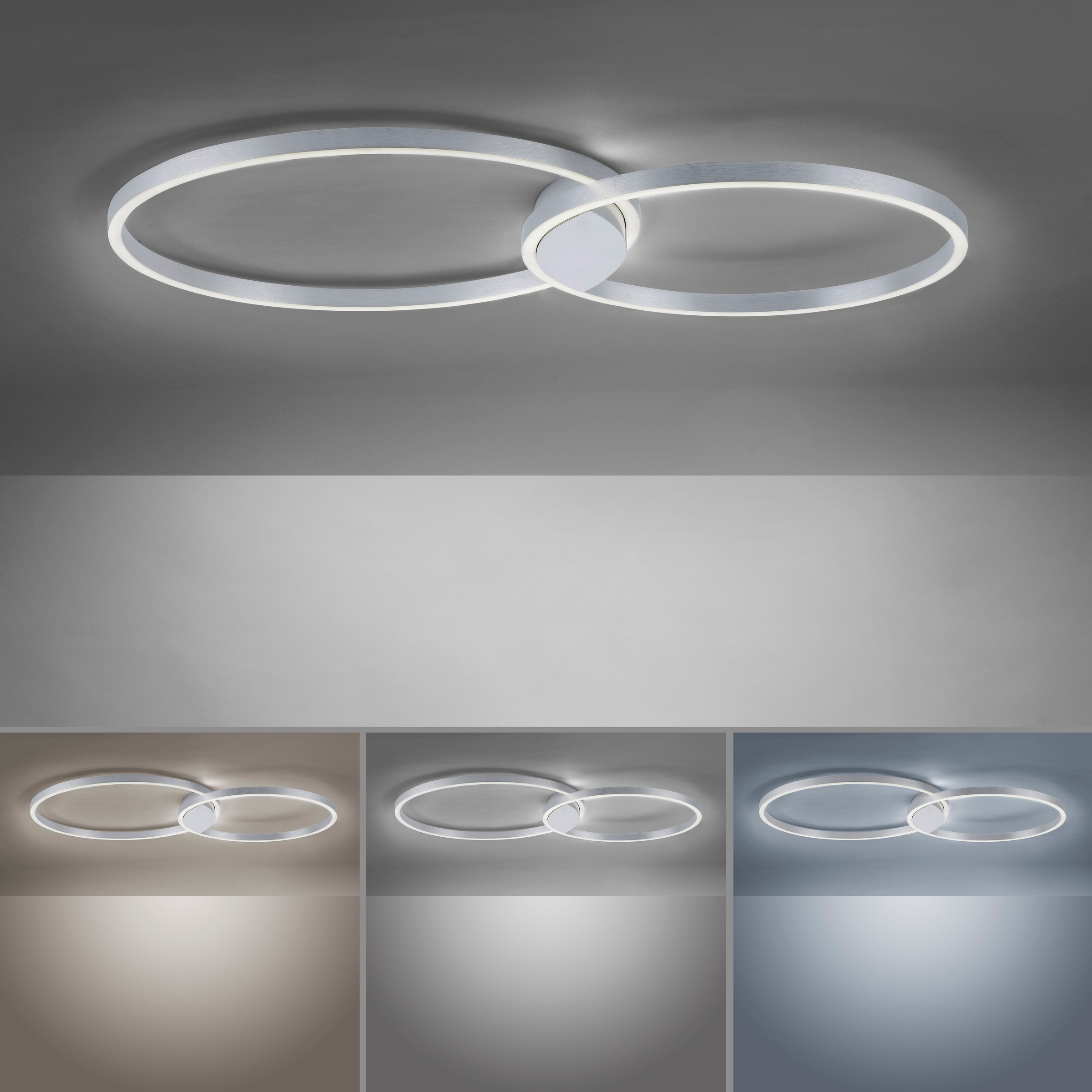 Neuhaus Q SMART HOME LIGHTS LED Deckenleuchte »Q-KATE« LED-Board 1 Stk. warmweiß - kaltweiß