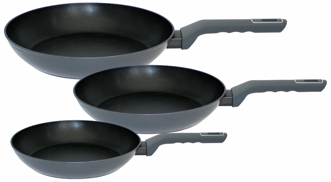 Elo Pfannen-Set »Ecolife 3 teilig« Aluminium Set, je 1 Pfanne Ø 20/24/28 cm günstig online kaufen