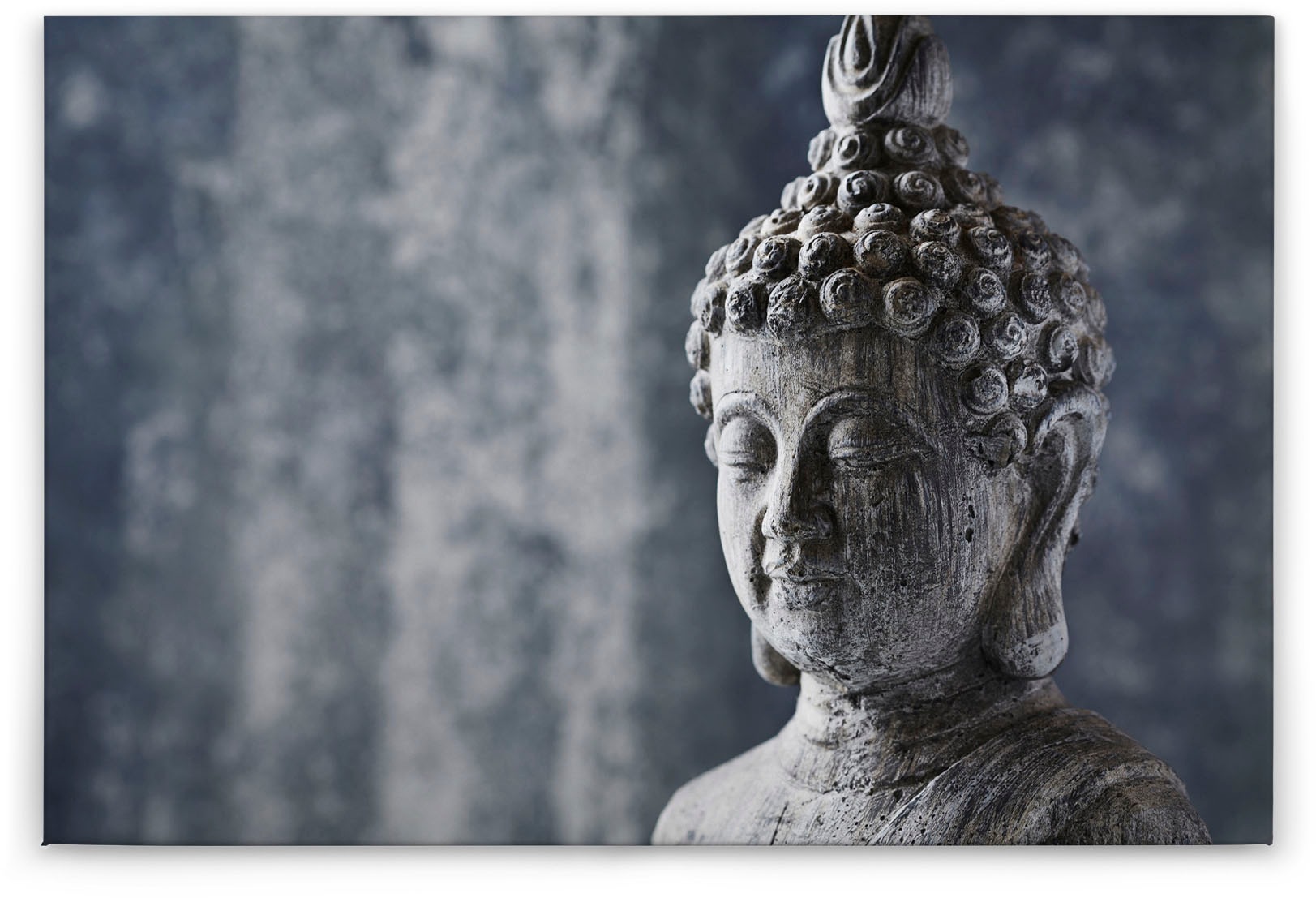 A.S. Création Leinwandbild »Asian Culture«, Kunst-Gemälde-Kinder, (1 St.), Asiatisch Buddha Relax Keilrahmen Entspannung Leinwand-Bild Wohnzimmer