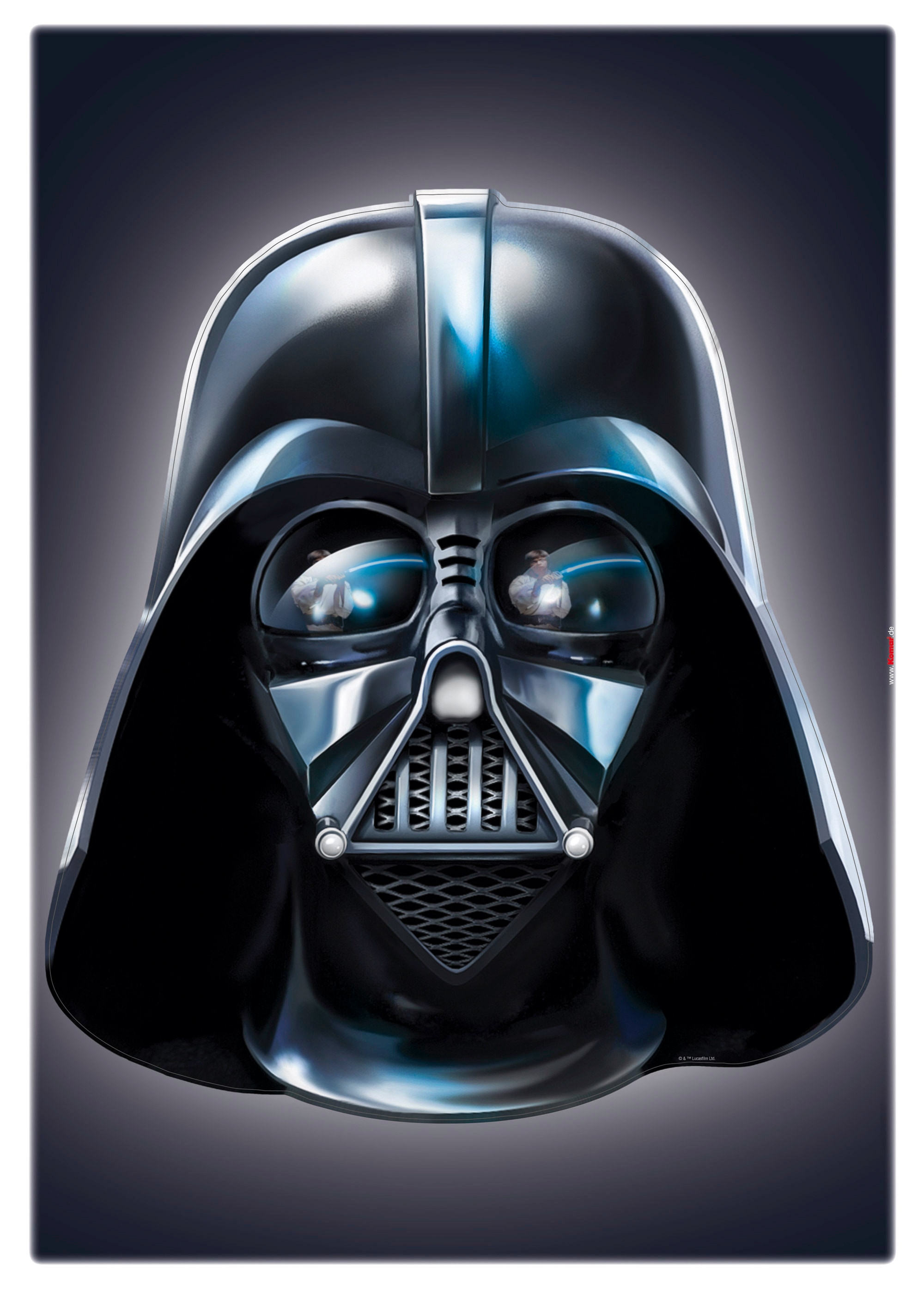 Komar Wandtattoo »Star Wars Darth Vader - Größe 50 x 70 cm«, (1 St.), selbstklebend, Wandsticker, Kinderzimmer