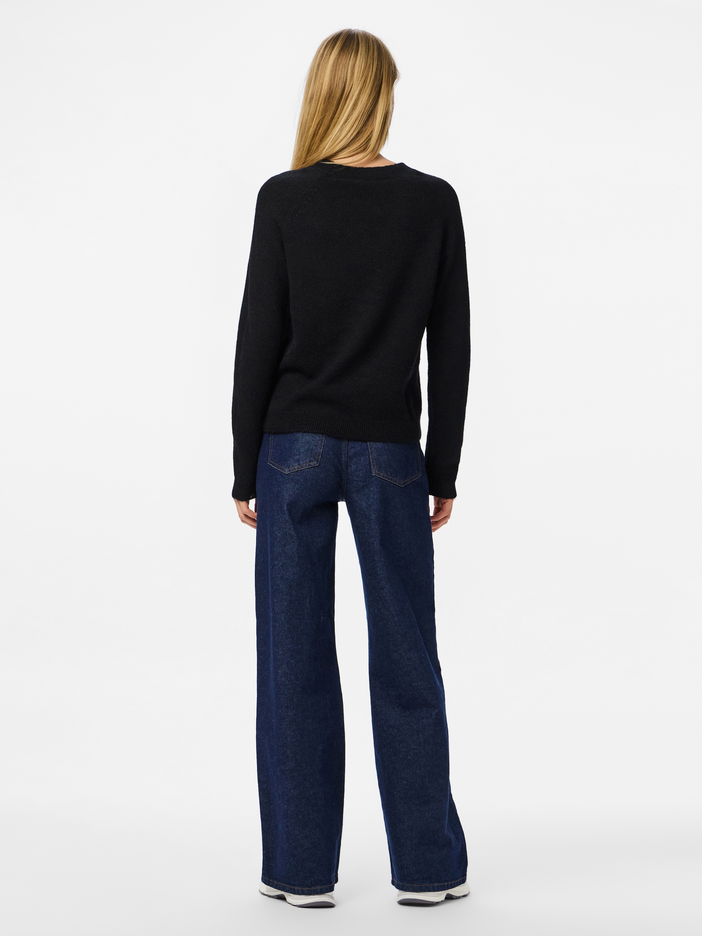 pieces Strickpullover »PCJULIANA LS O-NECK KNIT NOOS BC«