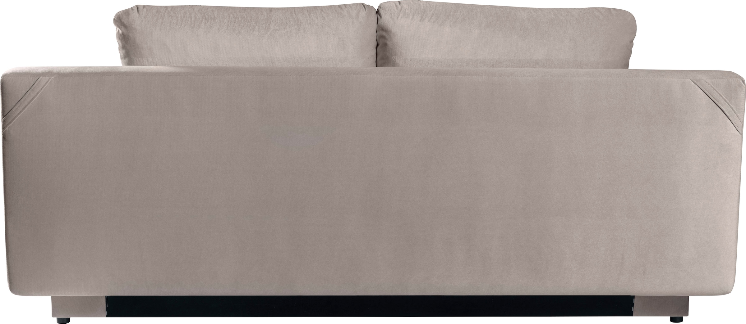 Sofa Raten WERK2 Schlafsofa kaufen Bettkasten »Rosso«, mit und Schlafcouch Federkern auf & 2-Sitzer