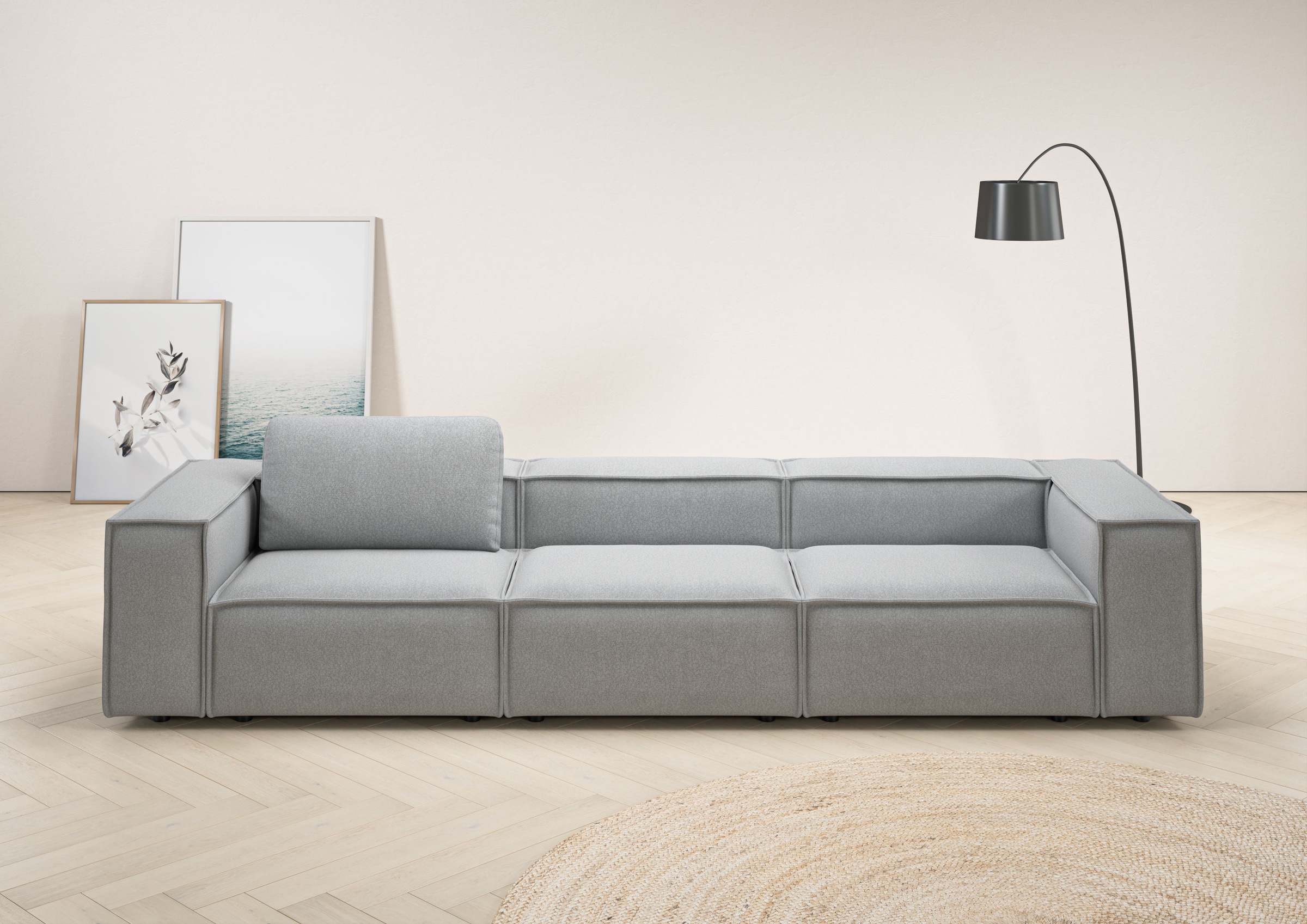 PLACES OF STYLE 3,5-Sitzer »Watertown, modernes Big-Sofa XXL, 336 cm Breite günstig online kaufen