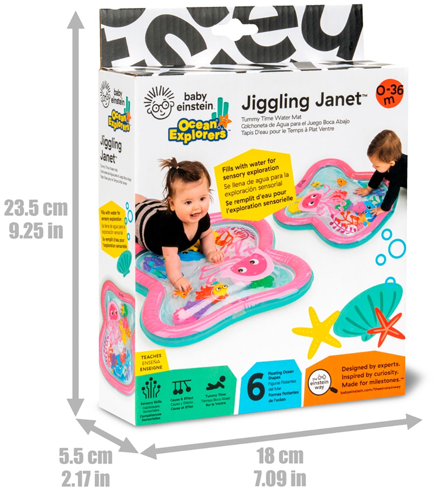 Baby Einstein »Ocean Explorers Jiggling Janet« mit Wasser befüllbar