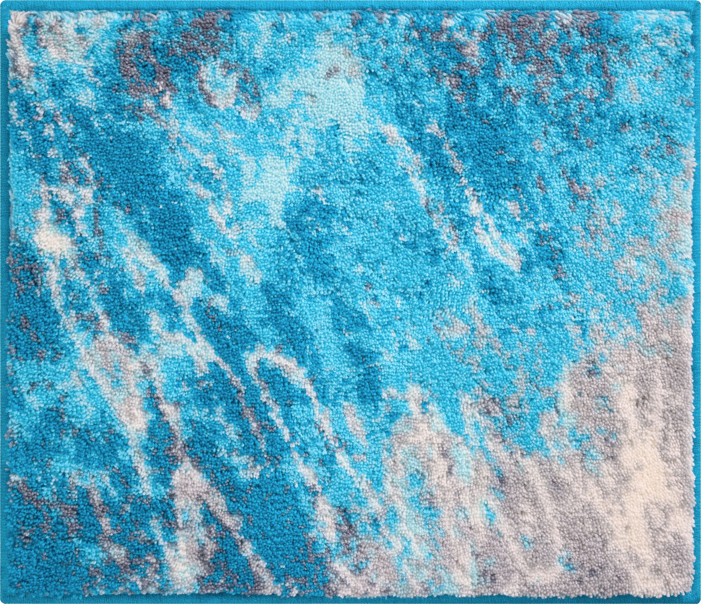 Grund Badematte »Magma«, rutschhemmend beschichtet, fußbodenheizungsgeeignet, Badematte in abstraktem Design