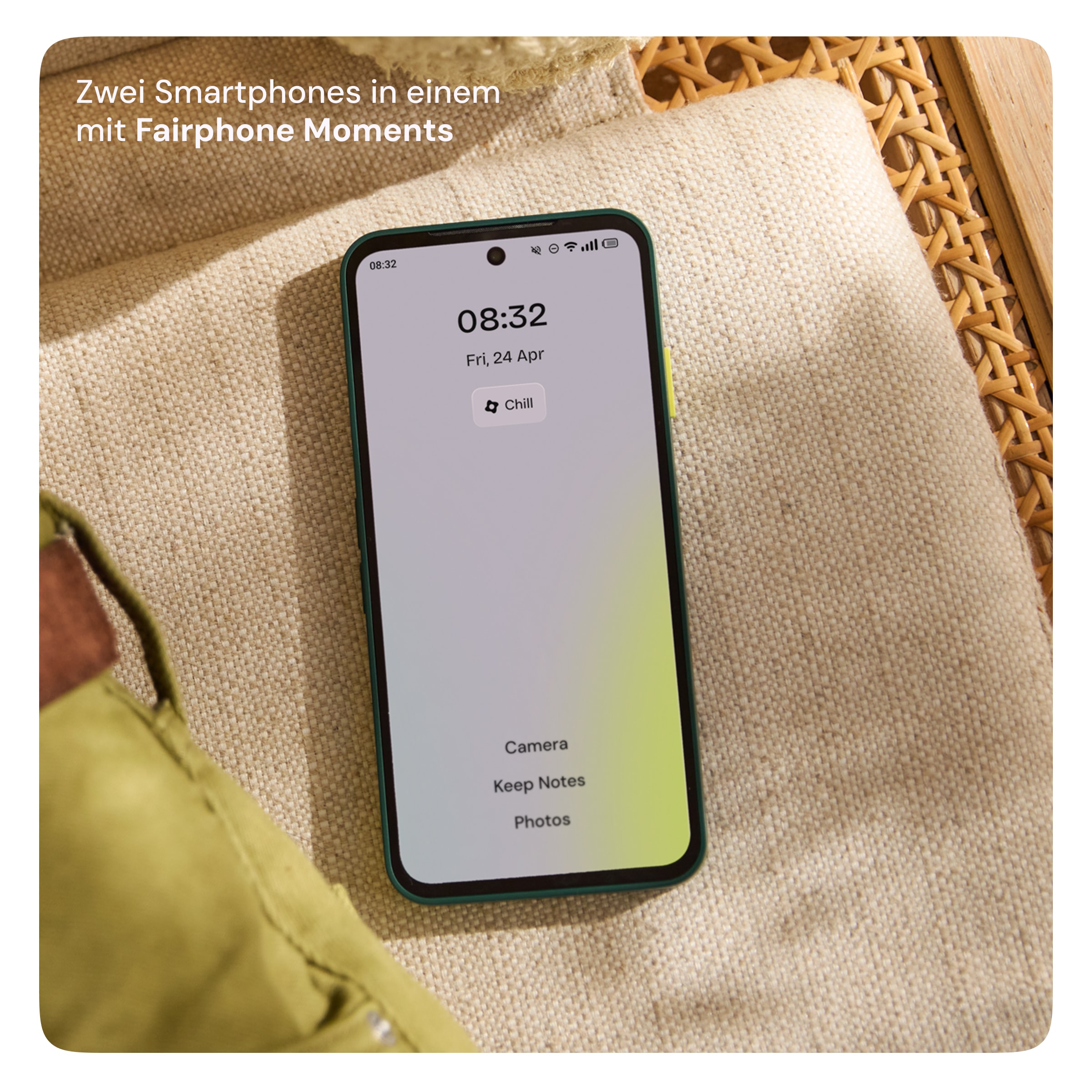 Fairphone Smartphone »Das Fairphone Gen. 6+ 12GB/256GB« cobalt blue