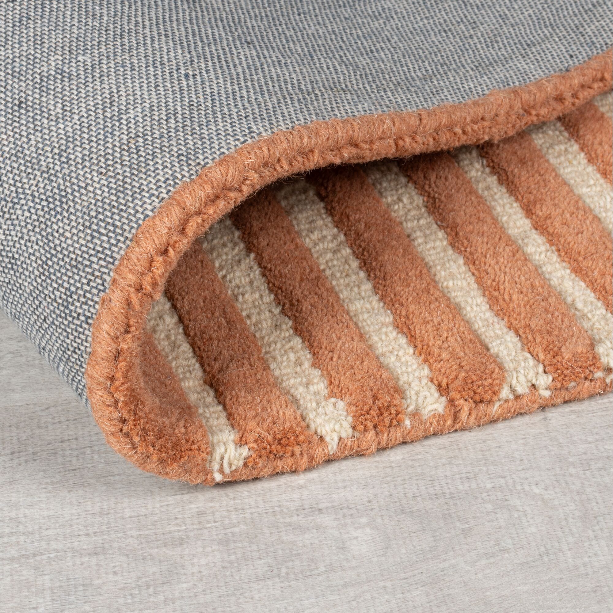 FLAIR RUGS Wollteppich »Lozenge mit abstraktem Retro-Design«, rechteckig, 10 mm Höhe, Kurzflor, Retro Muster