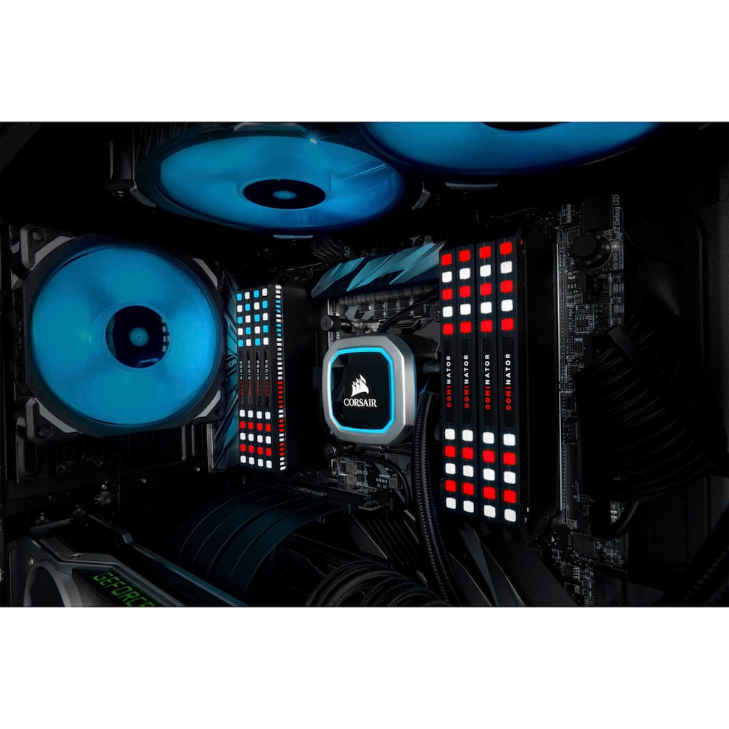 Corsair PC-Arbeitsspeicher »DOMINATOR RGB 16 GB (2 x 8 GB) DDR4 DRAM 3.600 MHz C18«