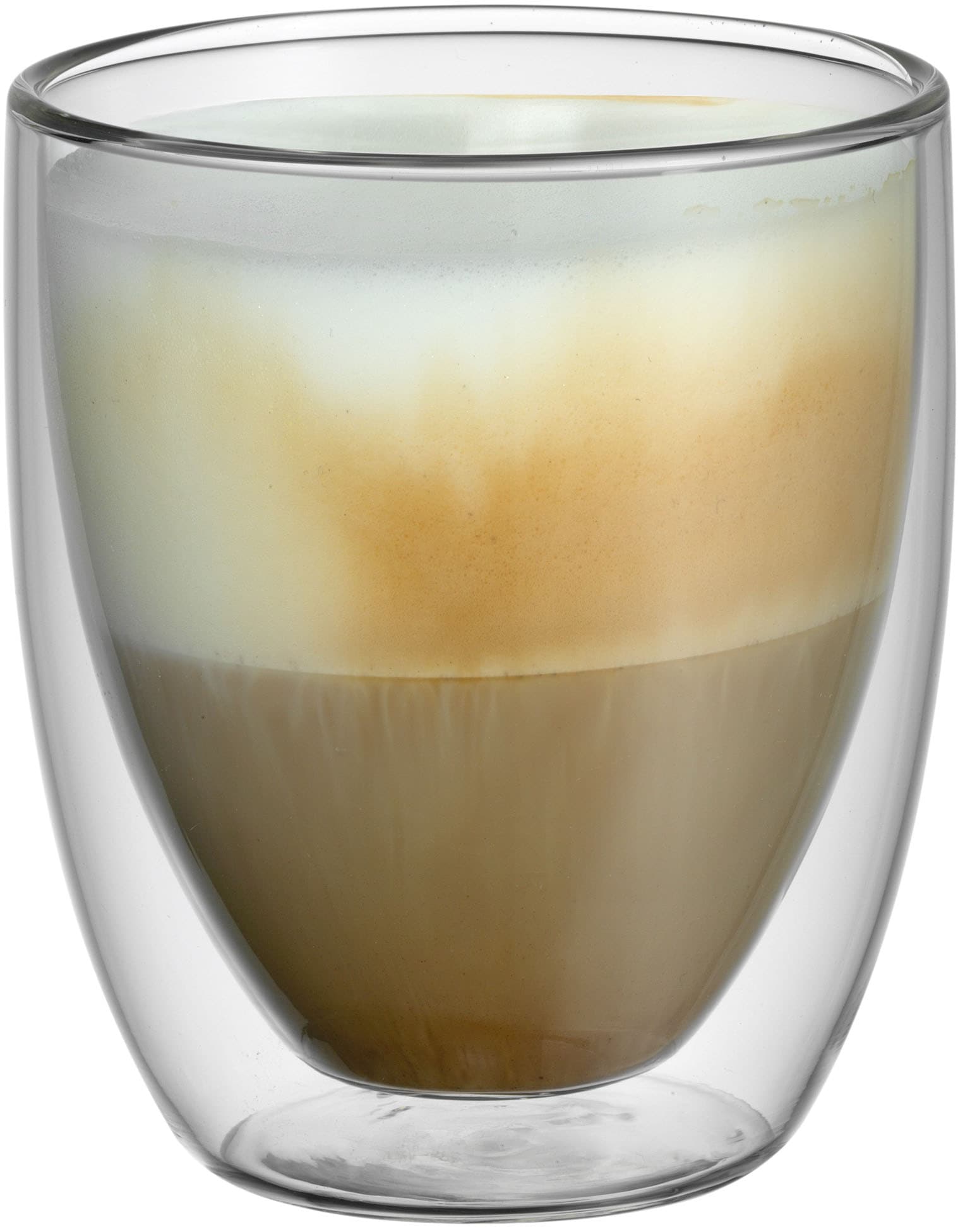 WMF Gläser-Set »Kult Coffee«, (Set, 6 tlg.), doppelwandige Ausführung mit Thermoeffekt