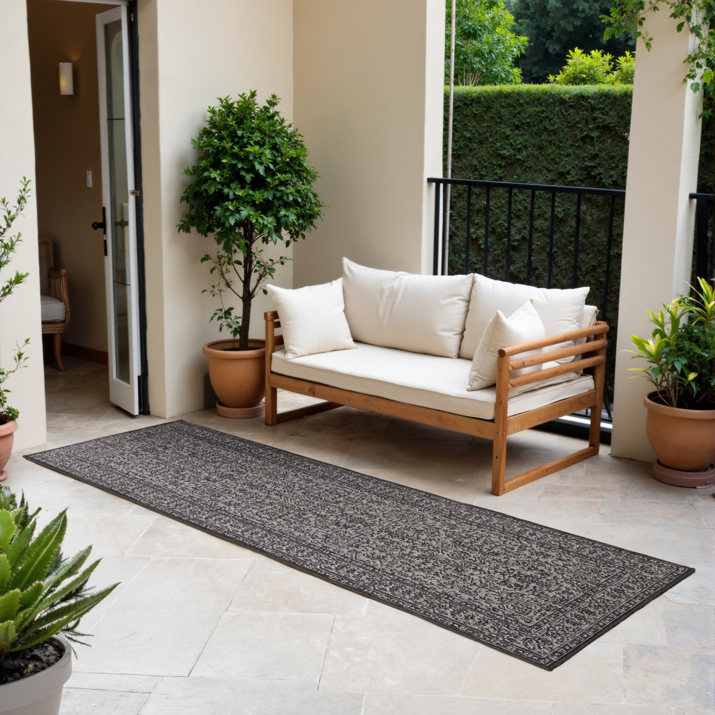 HANSE Home Outdoorteppich »Kona Wendeteppich«, rechteckig, 5 mm Höhe, In un günstig online kaufen