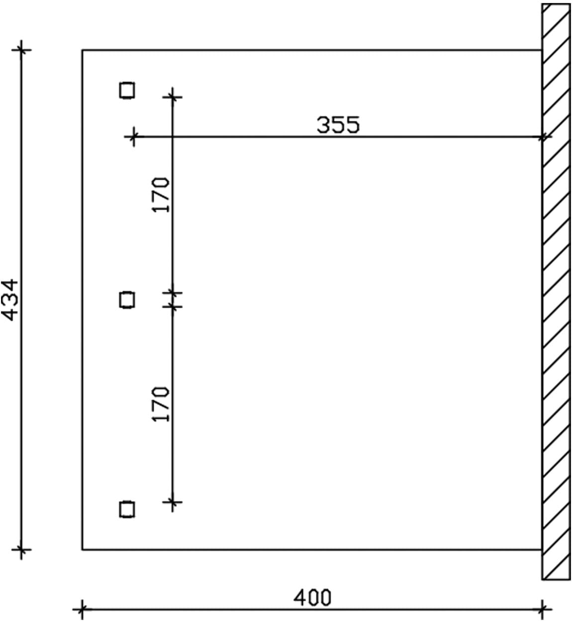 Skanholz Terrassendach »Bormio«