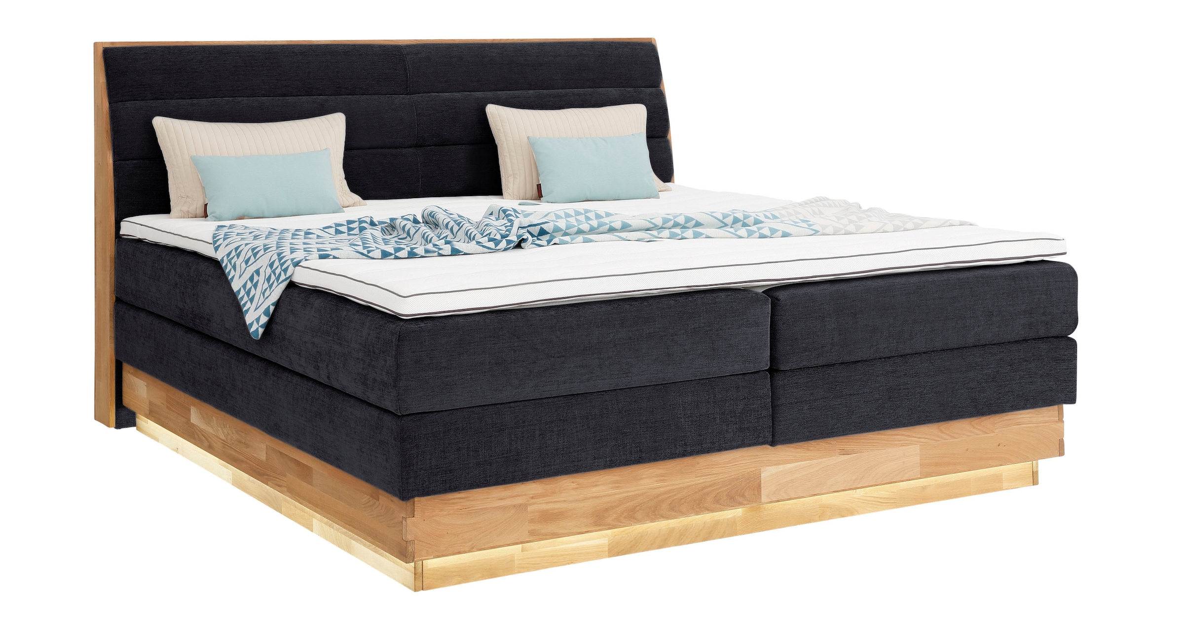 OTTO home Boxspringbett »JENNA in verschiedenen Farben und Breiten erhältli günstig online kaufen