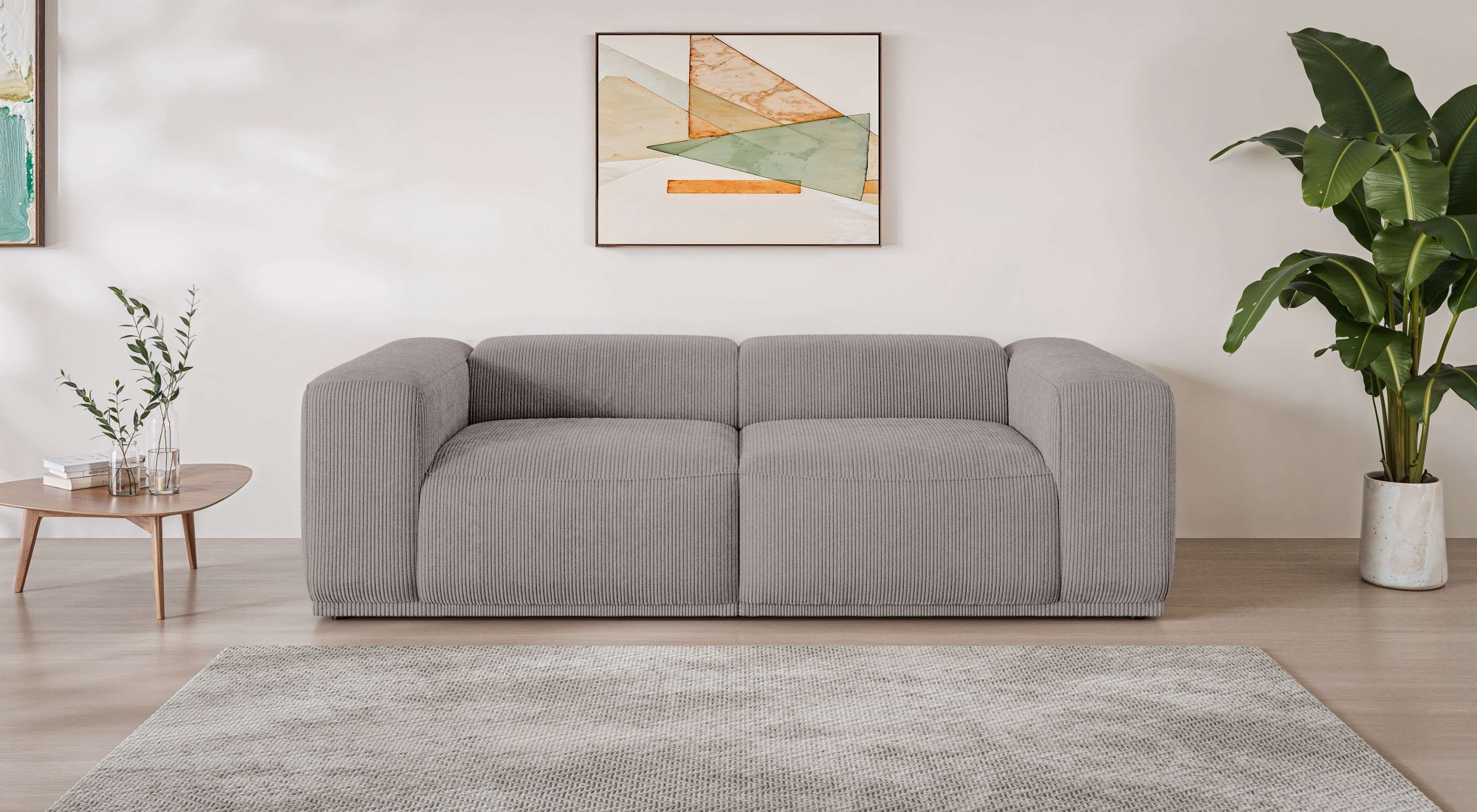 s.Oliver Big-Sofa »EMMERIK Designersofa, 3-Sitzer mit Wellenfederung, B/T/H günstig online kaufen
