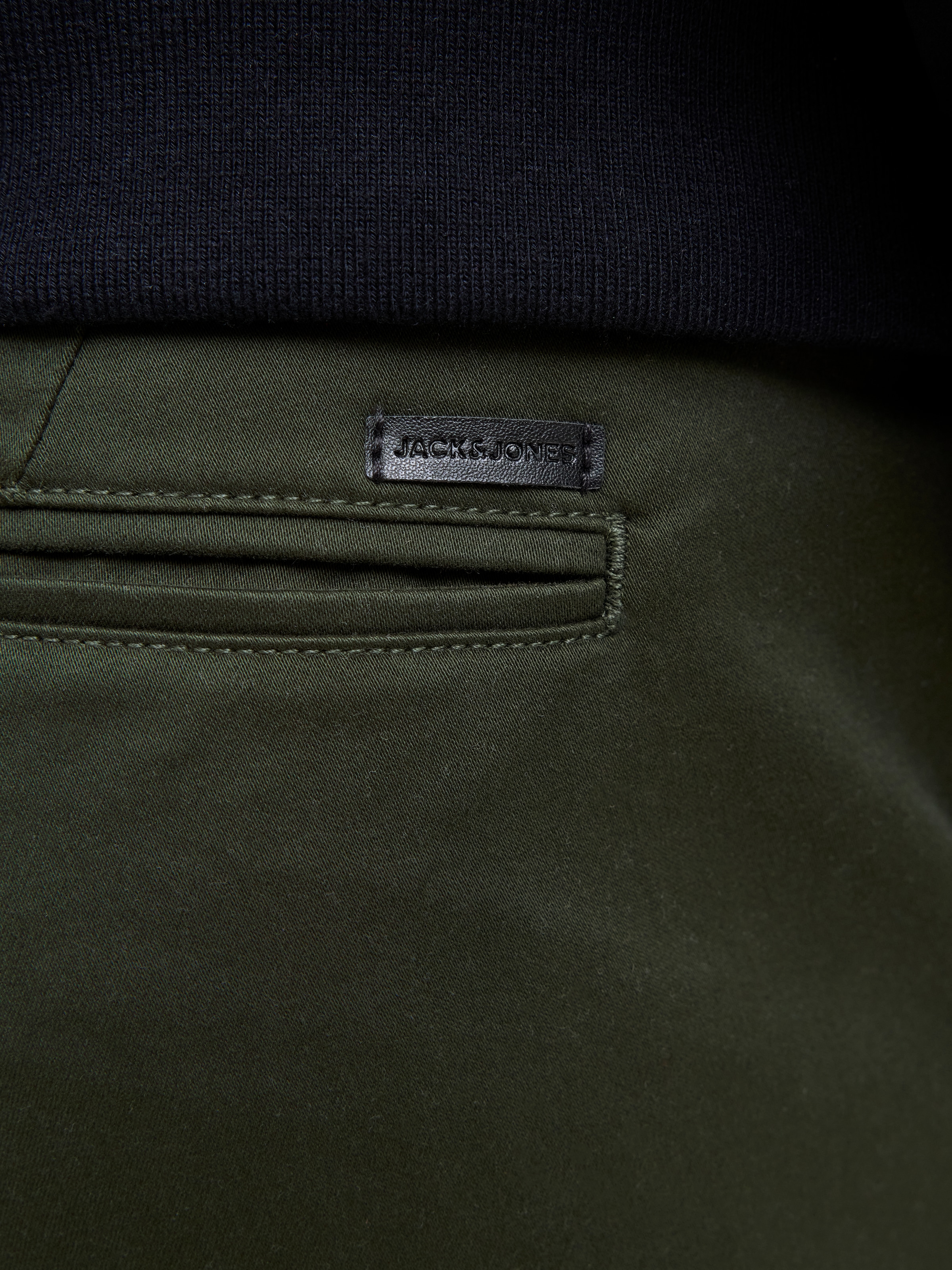 Jack & Jones Chinos »JPSTMARCO mit Stretchkomfort und schmalem Bein«, mit Reißverschluss