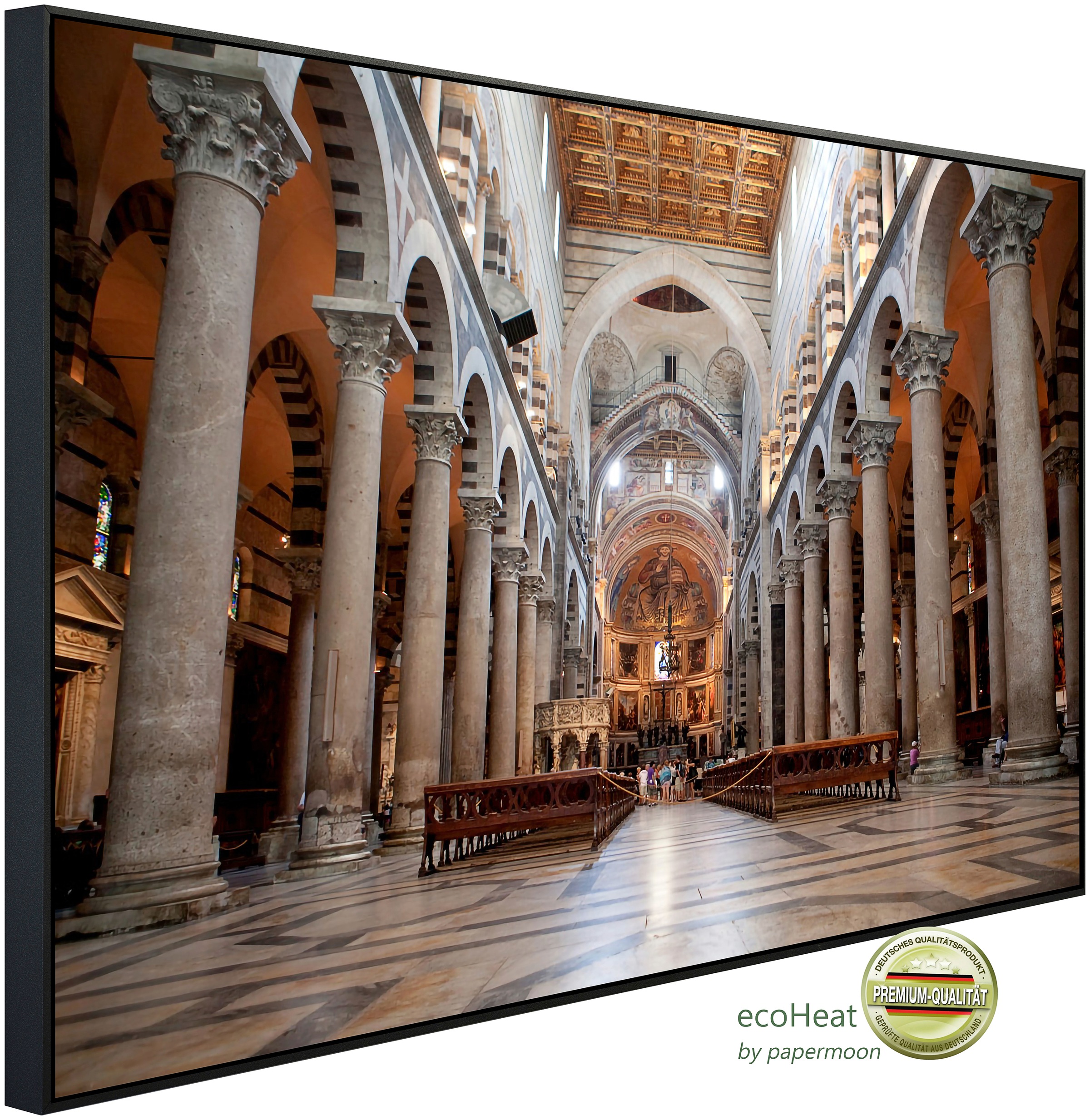 Papermoon Infrarotheizung »Kathedrale von Pisa«, sehr angenehme Strahlungsw günstig online kaufen