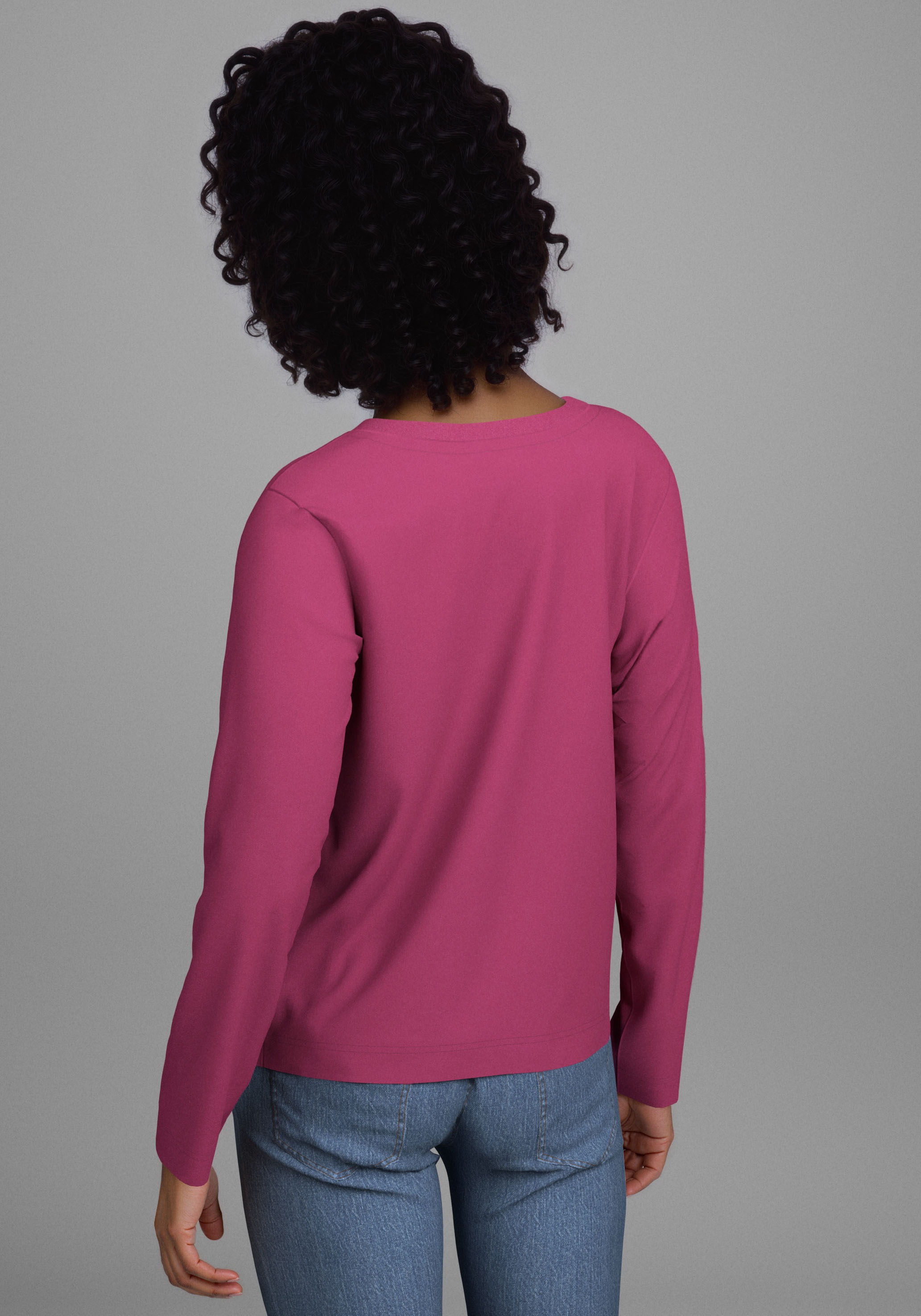 KIDSWORLD Langarmshirt »Spruch: &duso?«, Lässiger Sprüche-Print