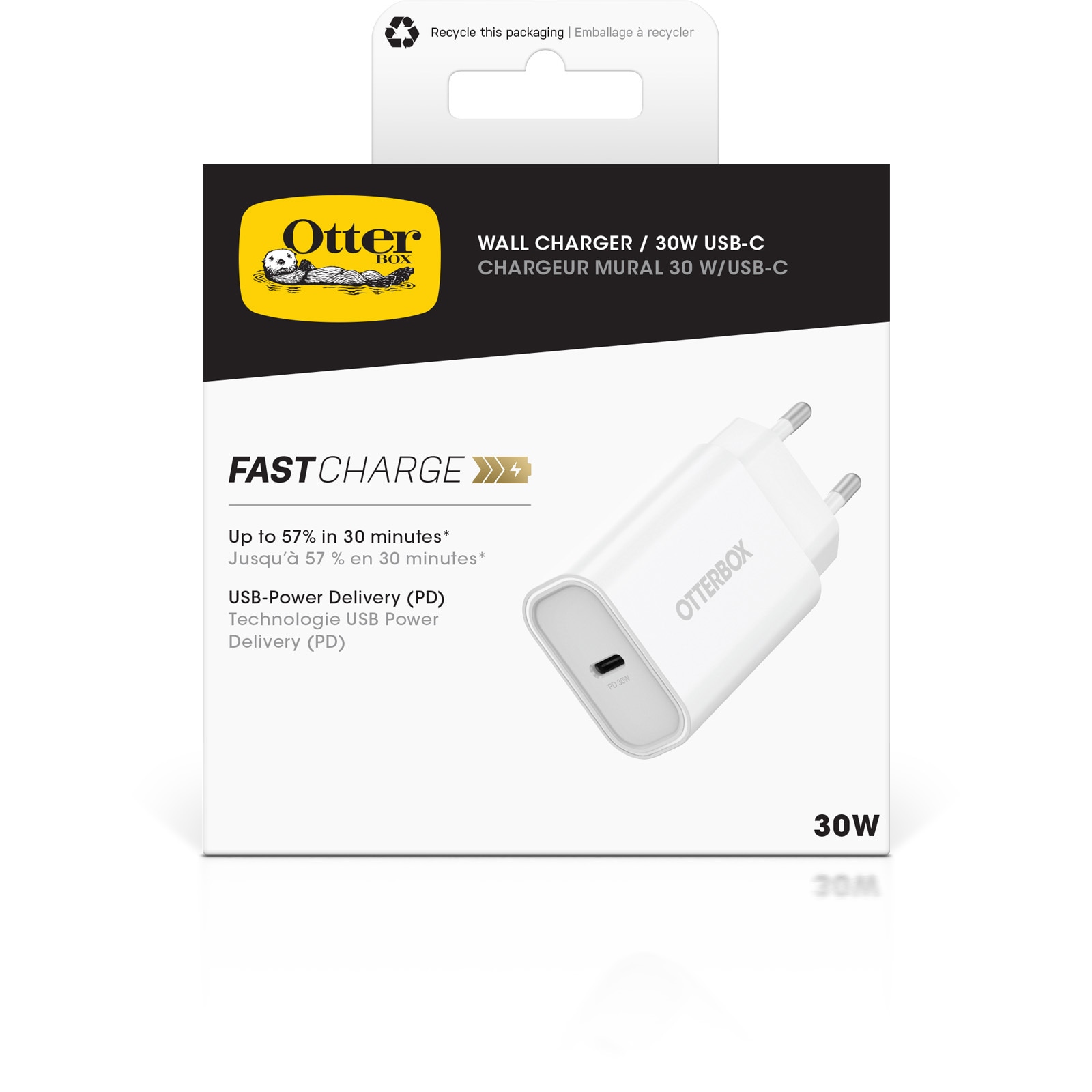 Otterbox USB-Ladegerät »Wall Charger 30W USB-C« USB-Power Delivery (PD)