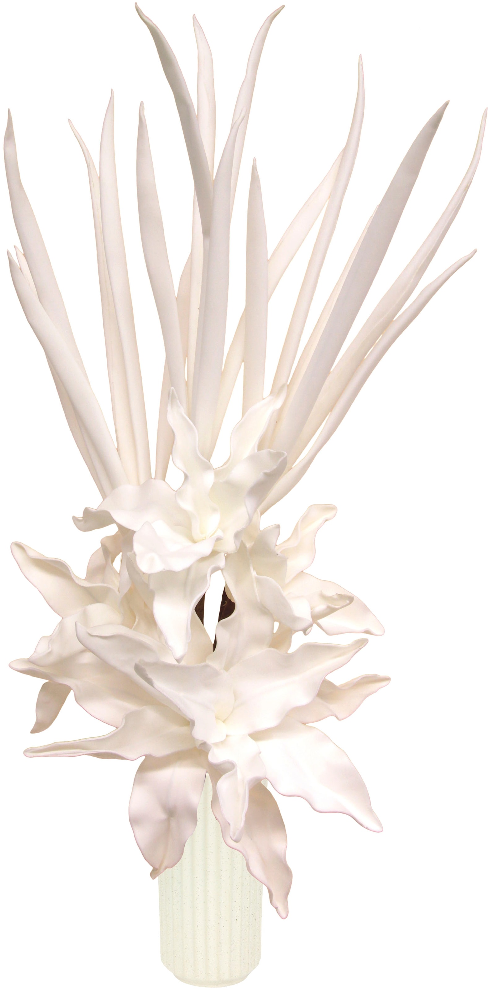 I.GE.A. Kunstblume »Soft-Blumenarrangement«, Keramikvase günstig online kaufen