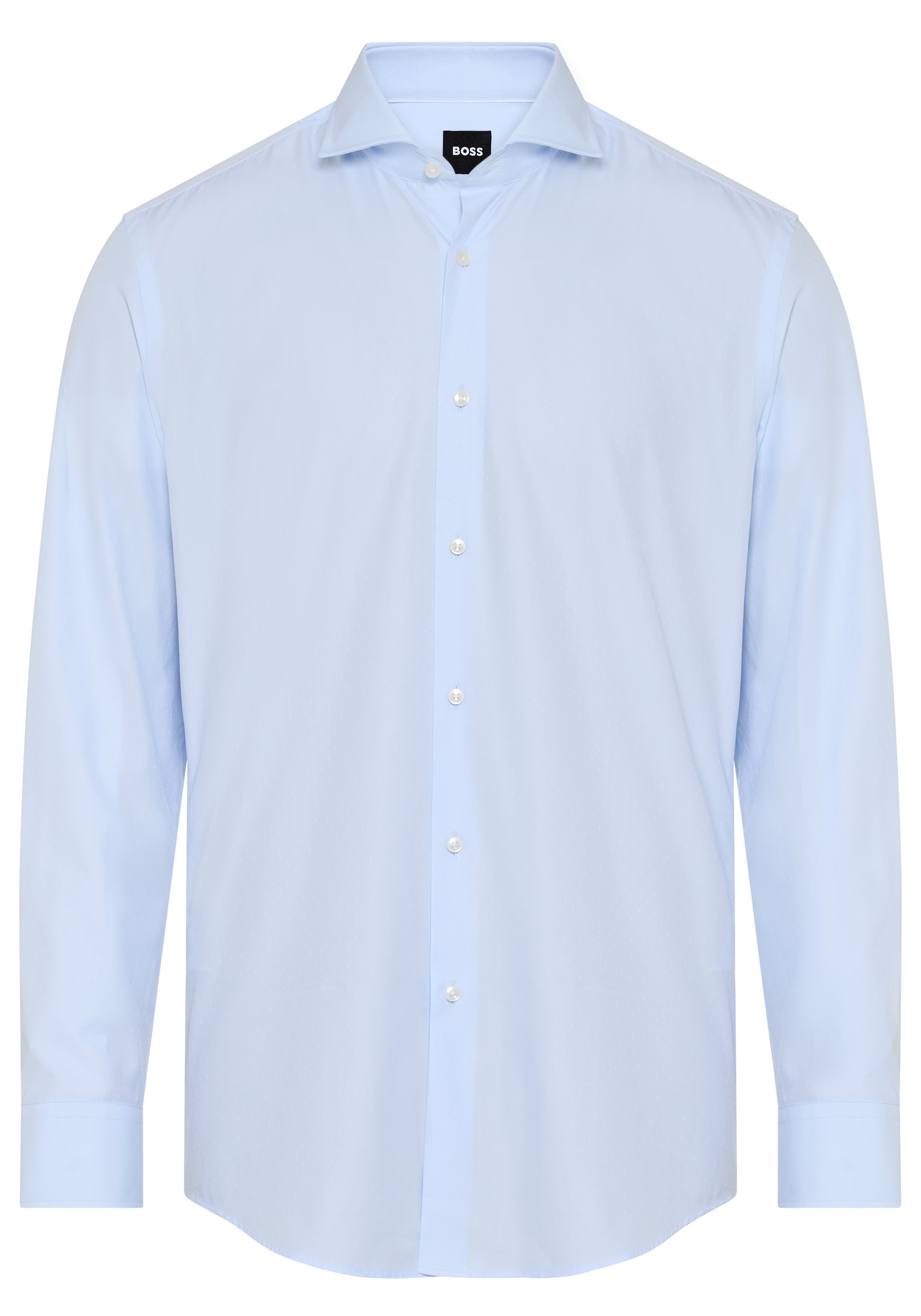 BOSS Businesshemd Kentkragen, Regular Fit, Baumwollmischung