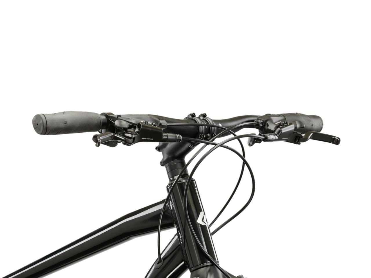 Kross Crossrad »KROSS Crossrad Herren 28" Evado 4.0 schwarz 16 Gänge« 16 Gang Shimano ACERA M3020 Schaltwerk Kettenschaltung