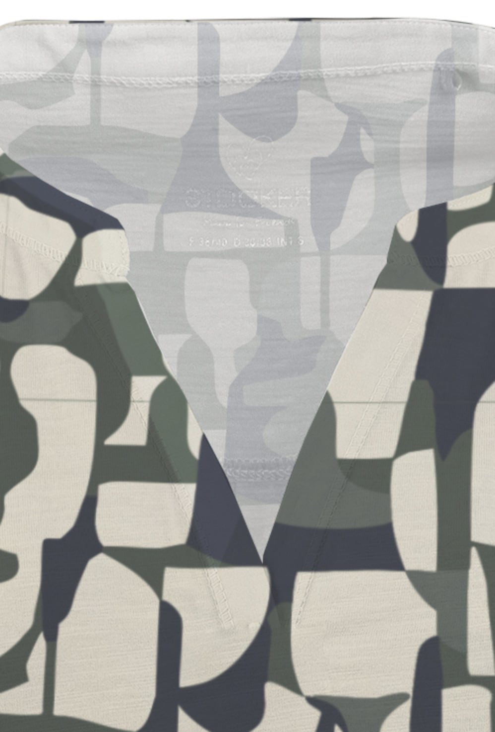 STOOKER WOMEN 3/4-Arm-Shirt »MARIE Print Shirt Bluse 3/4-Arm« Regular Fit Shirt Bluse Baumwolle Shirt Knopfleiste für Damen