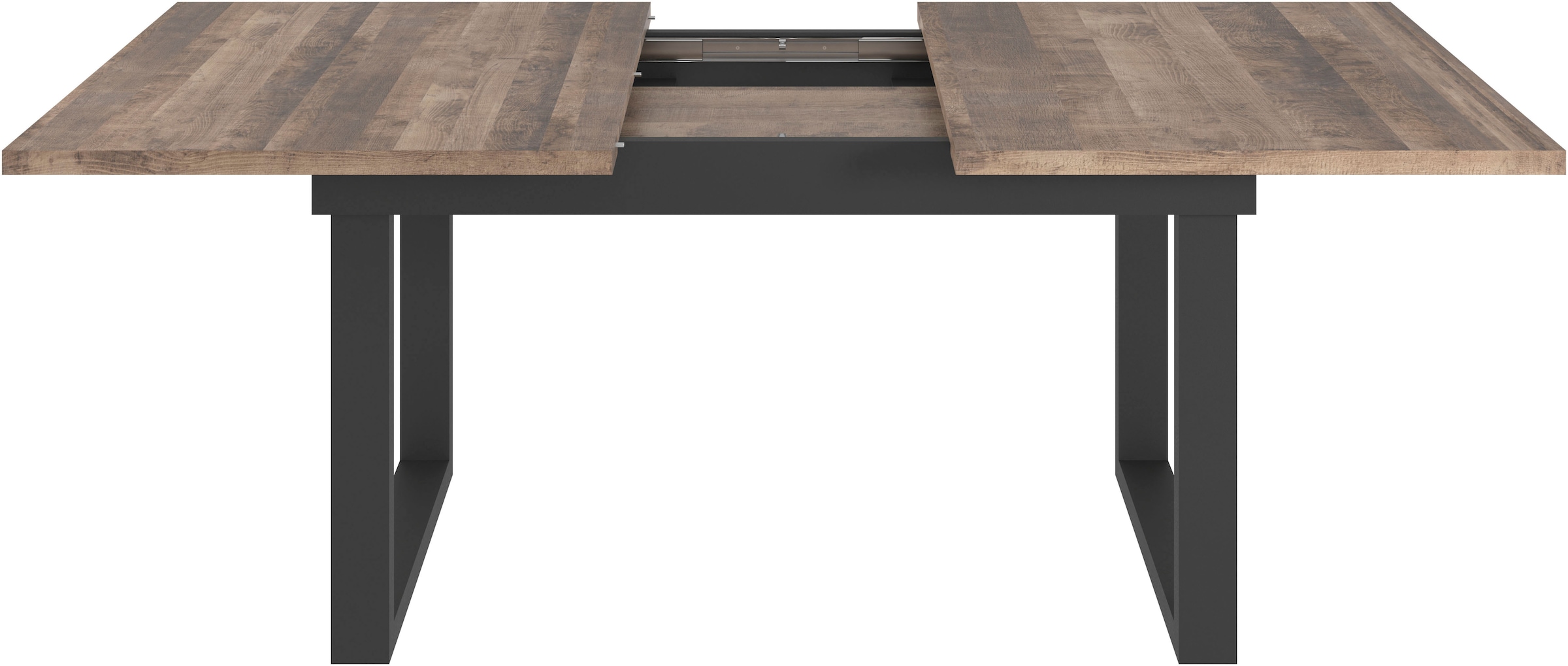 Home affaire Esstisch »Valencia« 1 Stk. tlg. Synchroauszug; Metallkufen, ausziehbar auf 200 cm