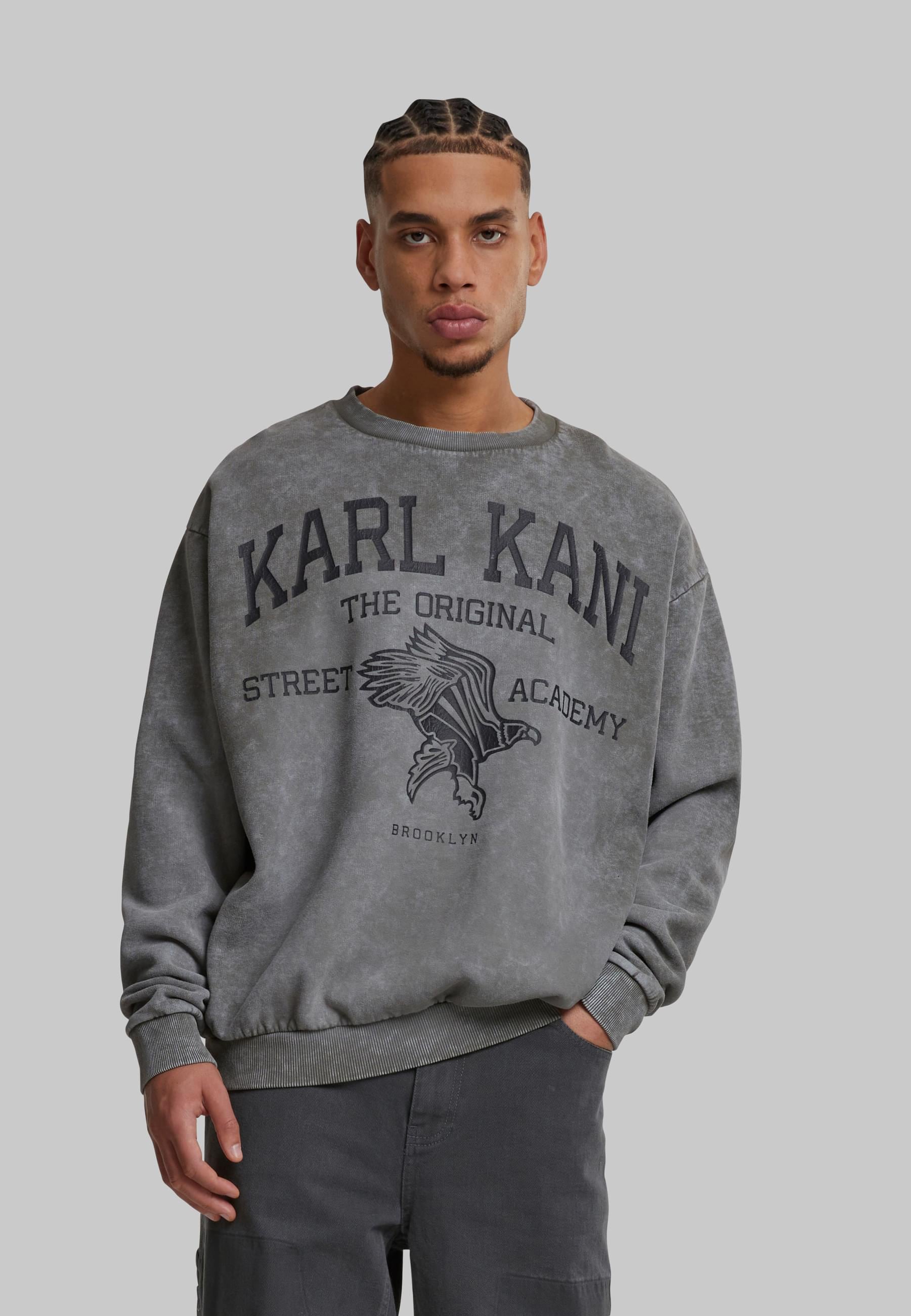 Karl Kani Rundhalspullover »Karl Kani Karl Kani Kani Street Academy OS Crew« 1 Stk.