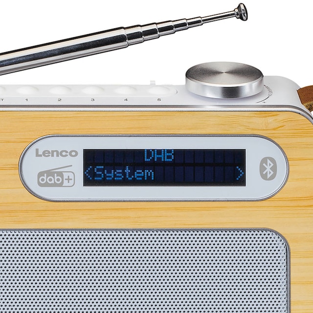 FM (DAB+) BT«, (Digitalradio auf DAB+/ Lenco ( DAB+) Radio Rechnung mit kaufen »Tragbares Digitalradio