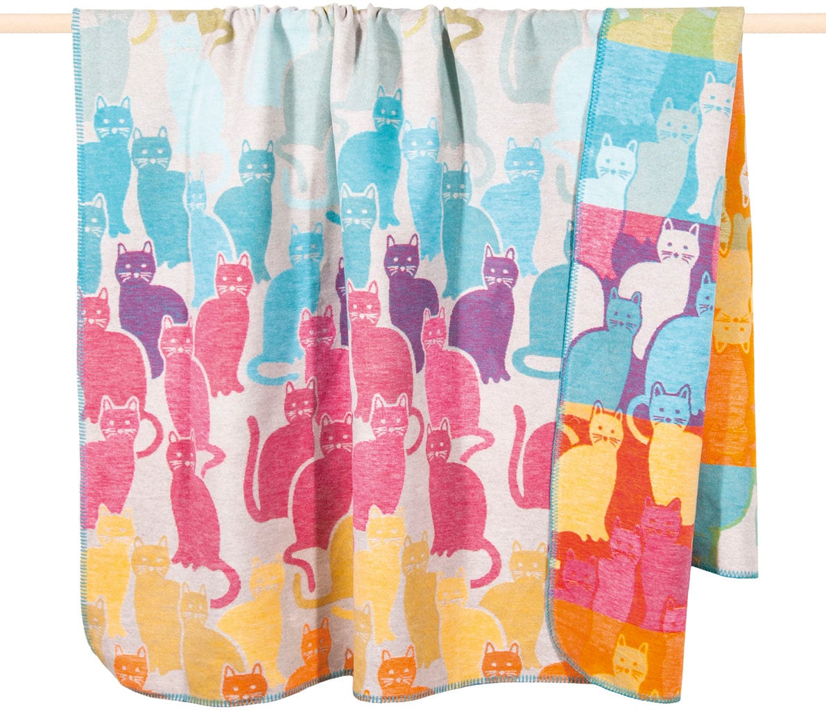 PAD Wohndecke »CATS«, Made in Europe günstig online kaufen