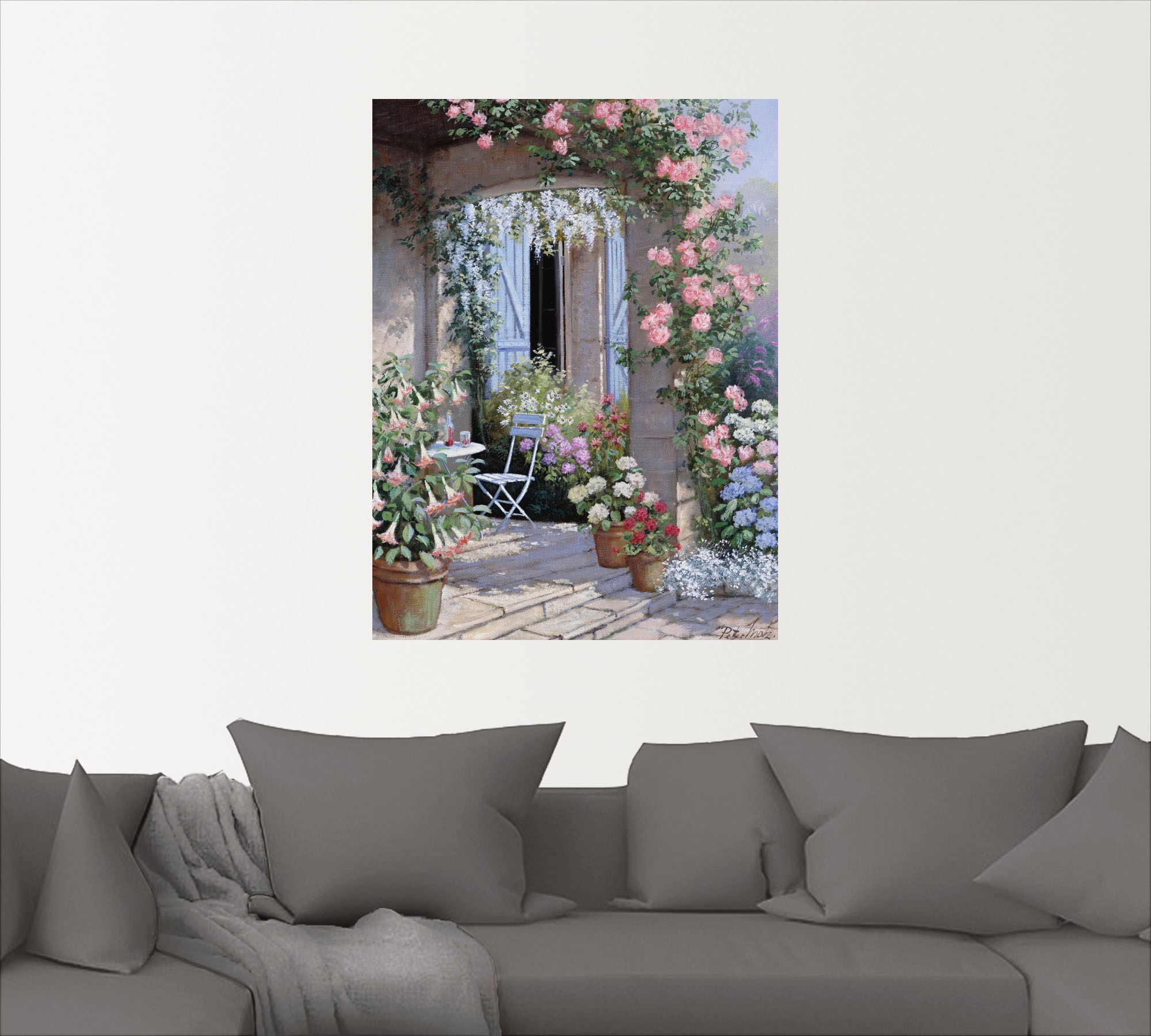 Artland Wandbild "Blumenangebot", Garten, (1 St.), als Leinwandbild, Poster günstig online kaufen