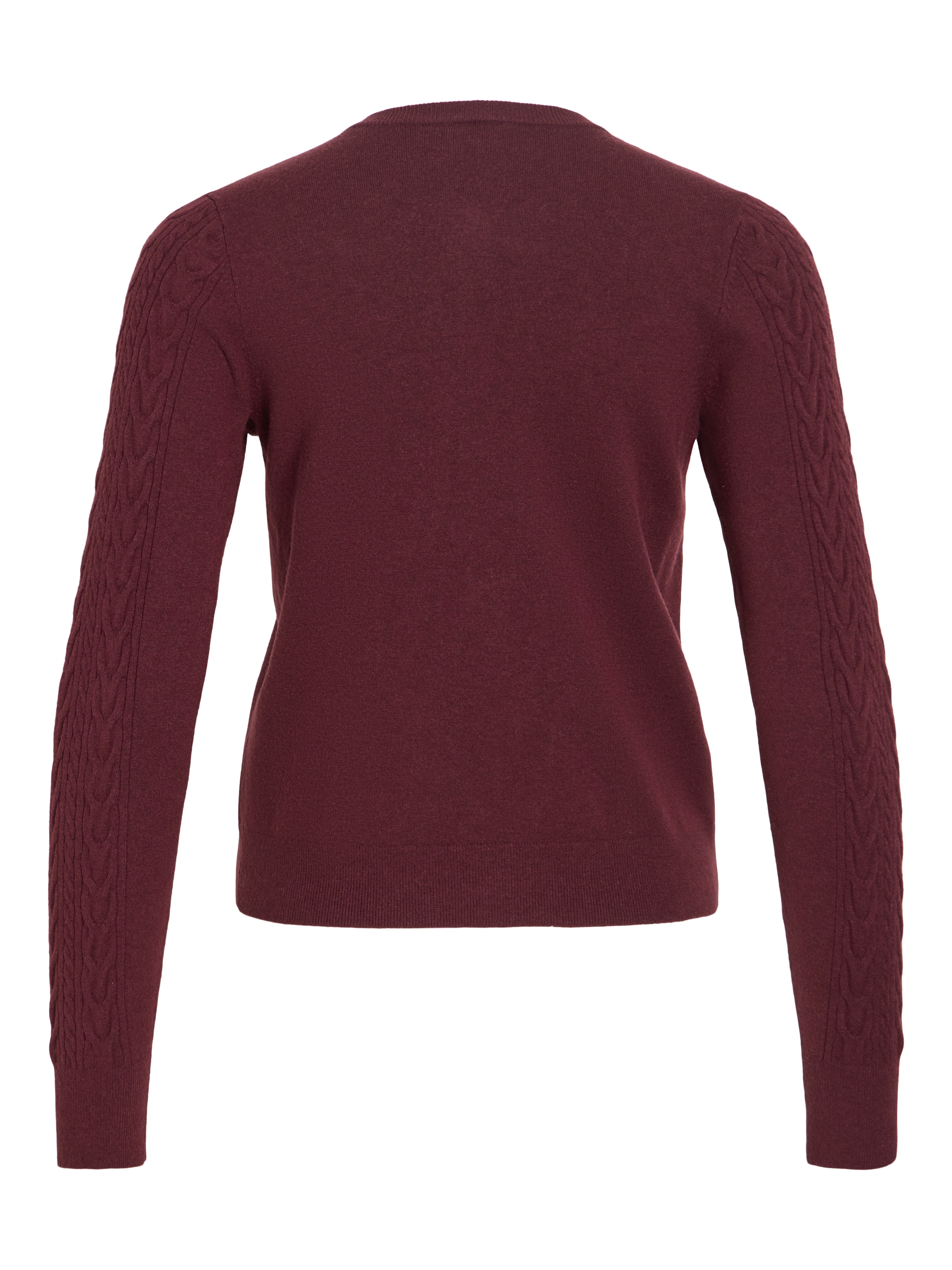 Vila Strickjacke »VIKERRY CABLE L/S KNIT CARDIGAN-NOOS« Materialmix, normal geschnitten
