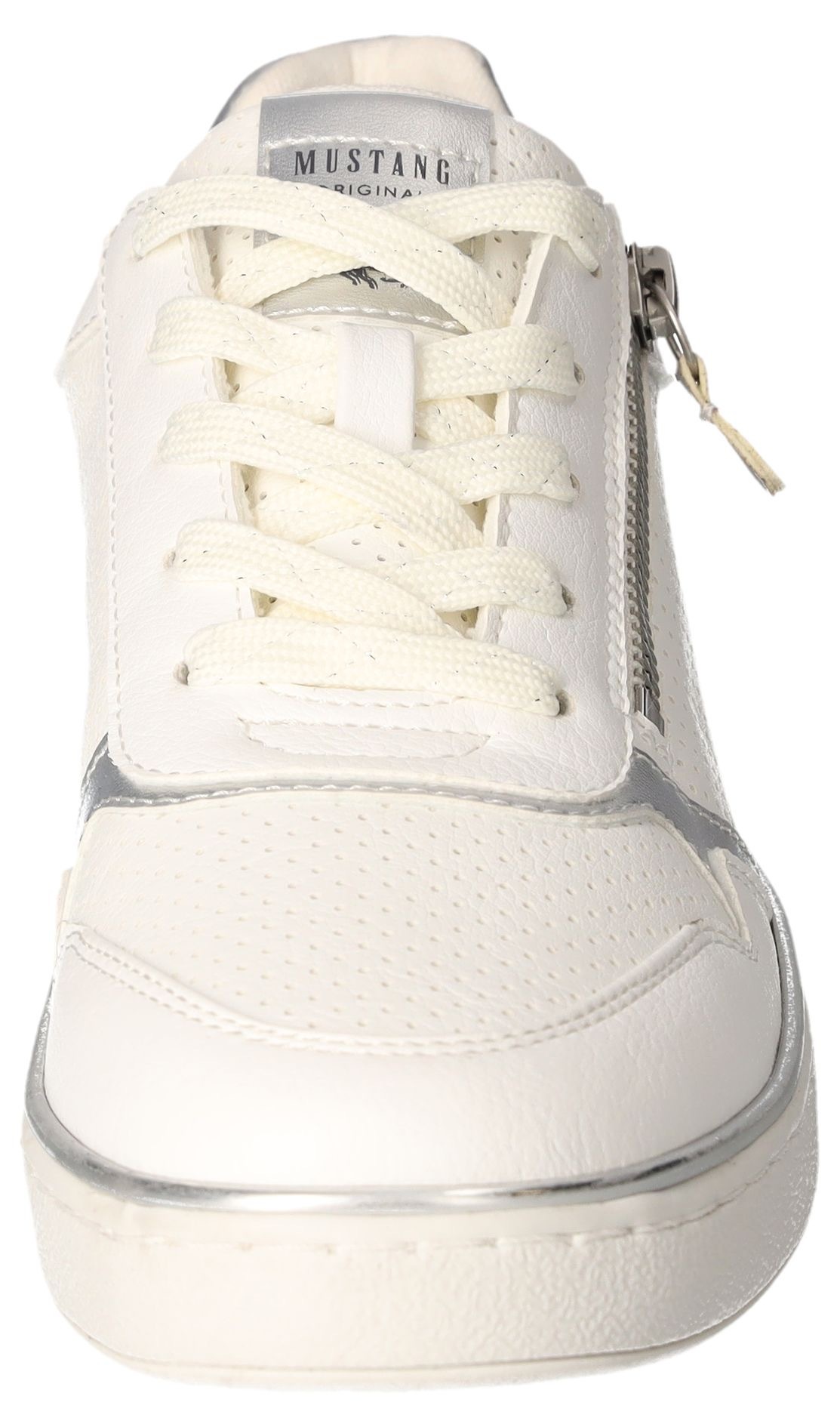 Mustang Shoes Sneaker, Plateausneaker, Schnürschuh mit Reißverschluss
