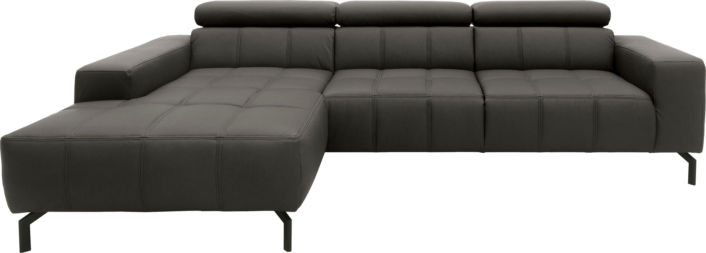 DOMO collection Ecksofa »Cunelli tolle Sitznähte als Designelement, fester günstig online kaufen