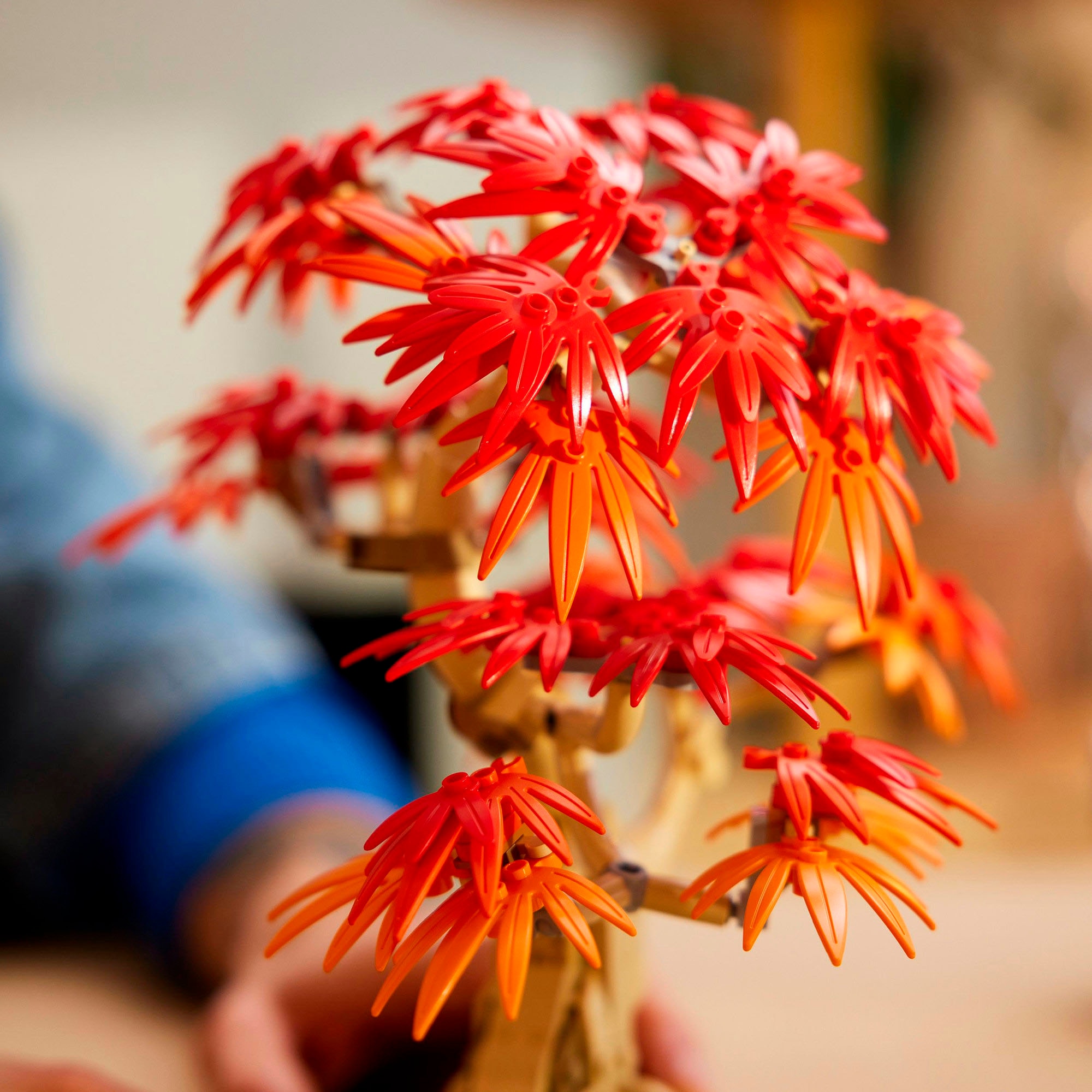 LEGO® Konstruktionsspielsteine »Japanischer Roter Ahorn – Bonsai-Baum (10348), LEGO Botanicals«, (474 St.), Made in Europe