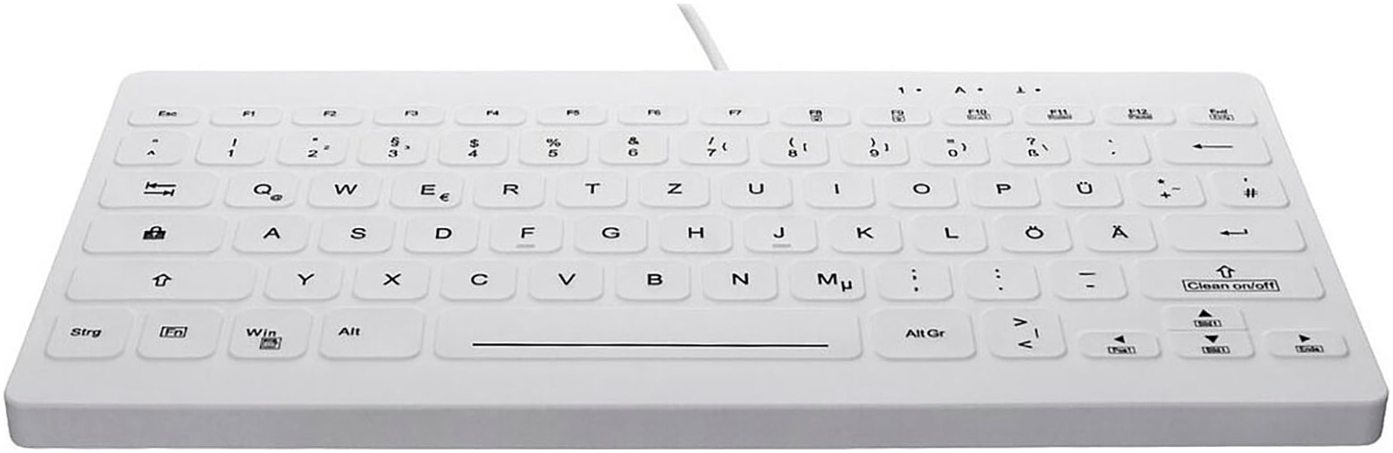 Cherry Tastatur »Contour Active Key QuickClean Medizinische Tastatur Abnehmbare Abdecku« ()