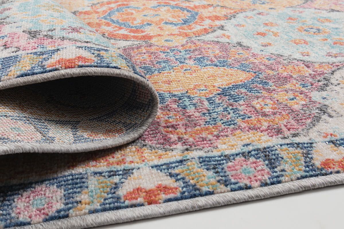 the carpet Teppich »Palma«, rund, 4 mm Höhe, Outdoor moderner robuster In und Outdoor Teppich