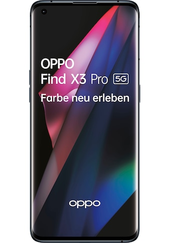Oppo Smartphone »Find X3 Pro 5G«, (17,02 cm/6,7 Zoll, 256 GB Speicherplatz, 50 MP Kamera) kaufen