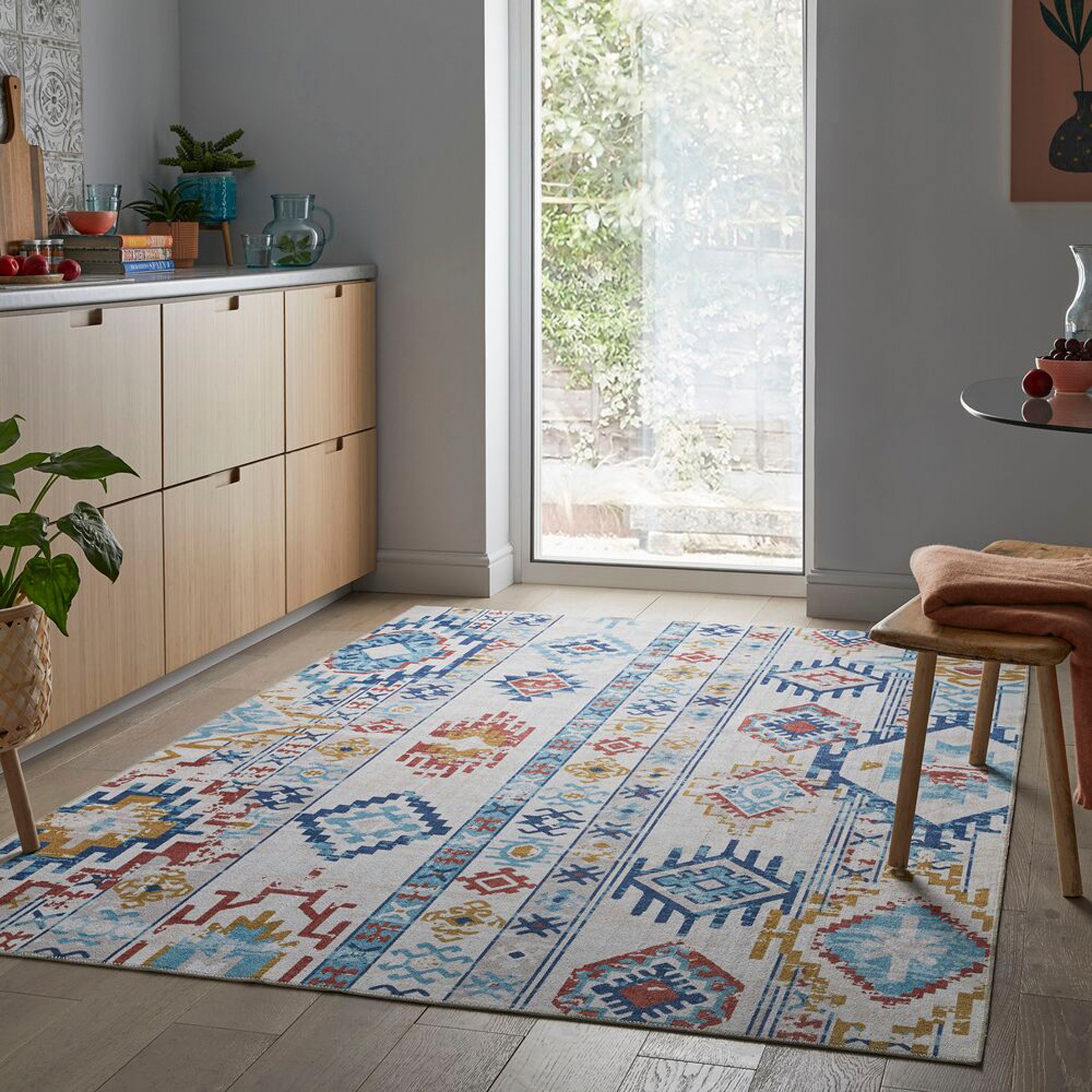 FLAIR RUGS Teppich »Ramona«, rechteckig, 10 mm Höhe, maschinenwaschbar, Wohnzimmer
