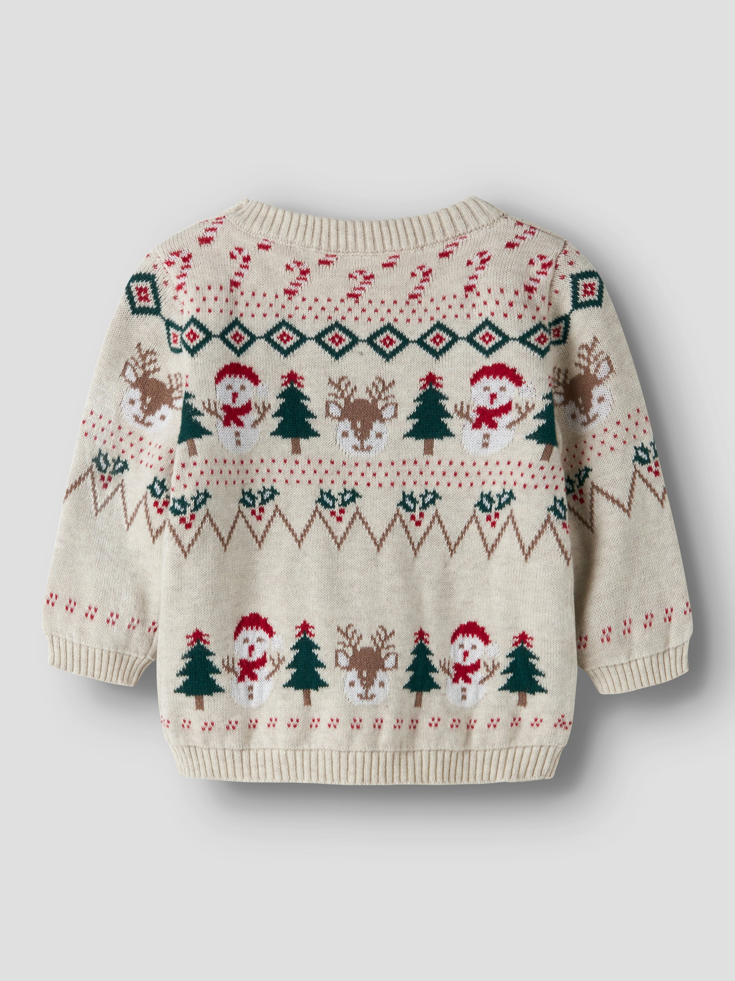 Name It Weihnachtspullover »NBNRALKO LS KNIT« Weihnachten, Baumwolle, regular fit