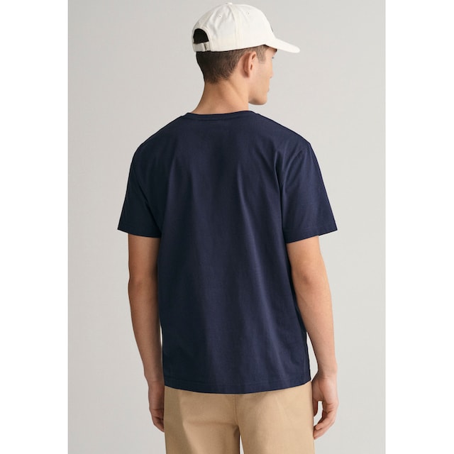 Gant T-Shirt »REG SHIELD SS T-SHIRT«, mit Logostickerei auf der Brust  bestellen