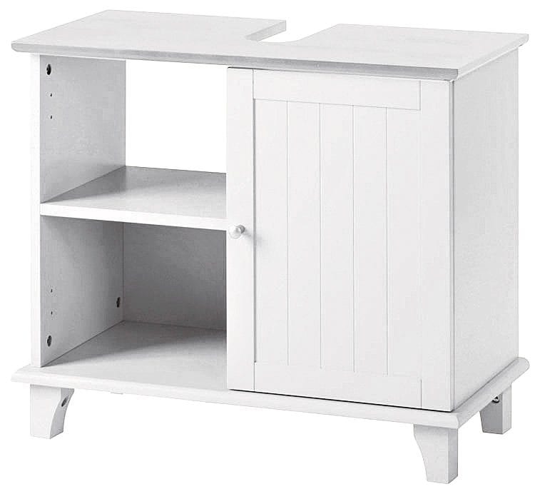 welltime Waschbeckenunterschrank »Venezia Landhaus« Badmöbel, aus massiver günstig online kaufen